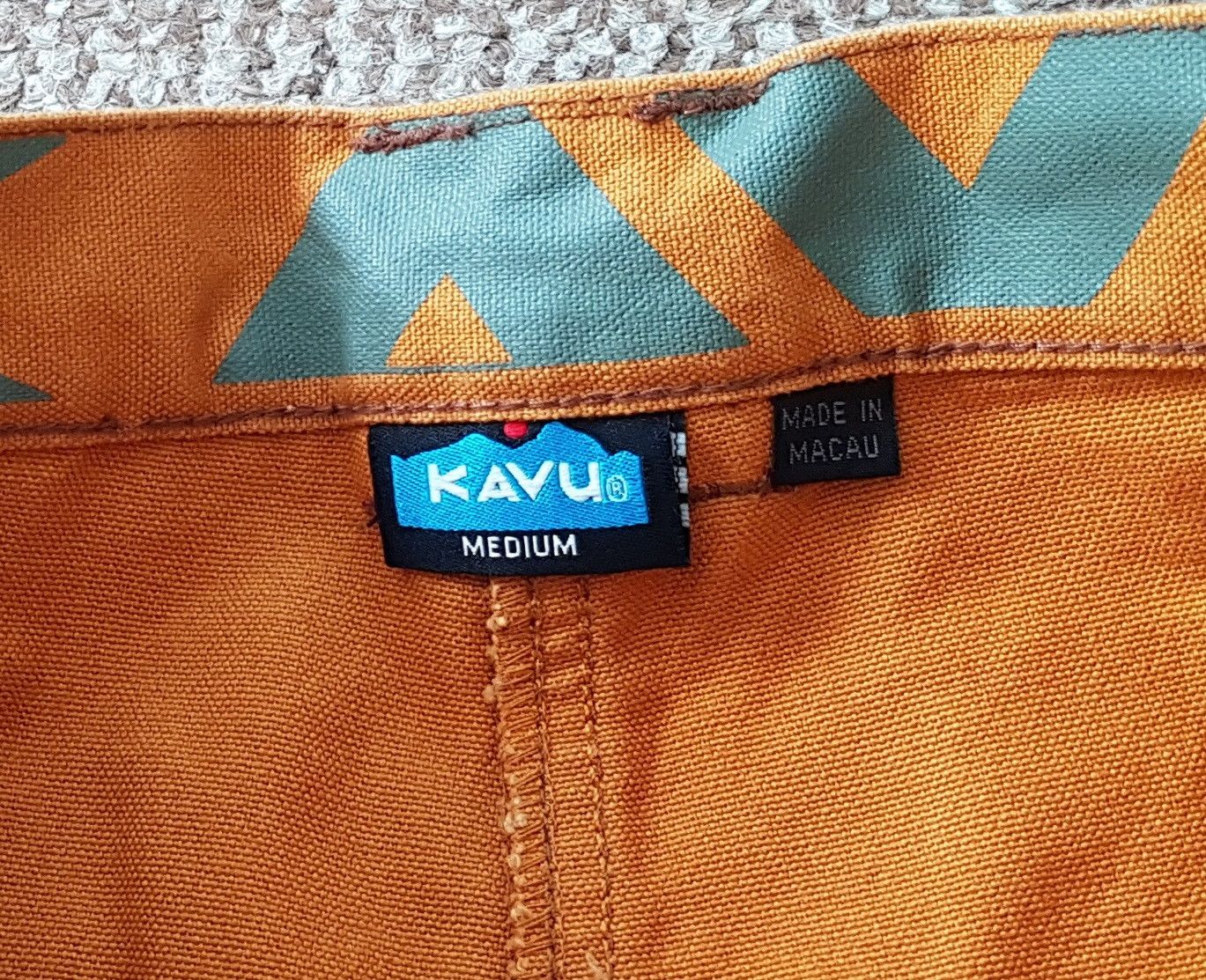 KAVU Vintage Kavu Climbing Belted Adjustable Canvas Cargo Shorts Size US 32 / EU 48 - 8 Thumbnail