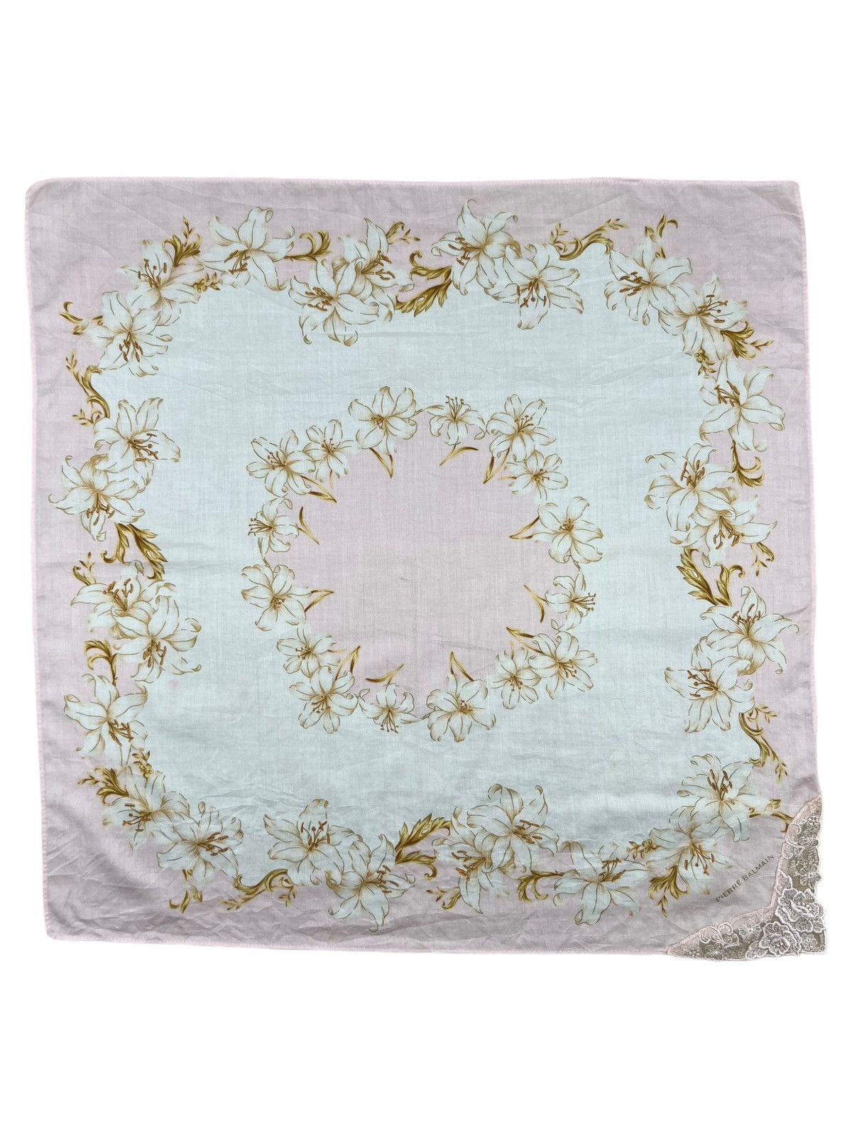 Pierre Balmain Pierre Balmain Handkerchief Neckerchief Bandana Pocketsquare Size ONE SIZE - 2 Thumbnail