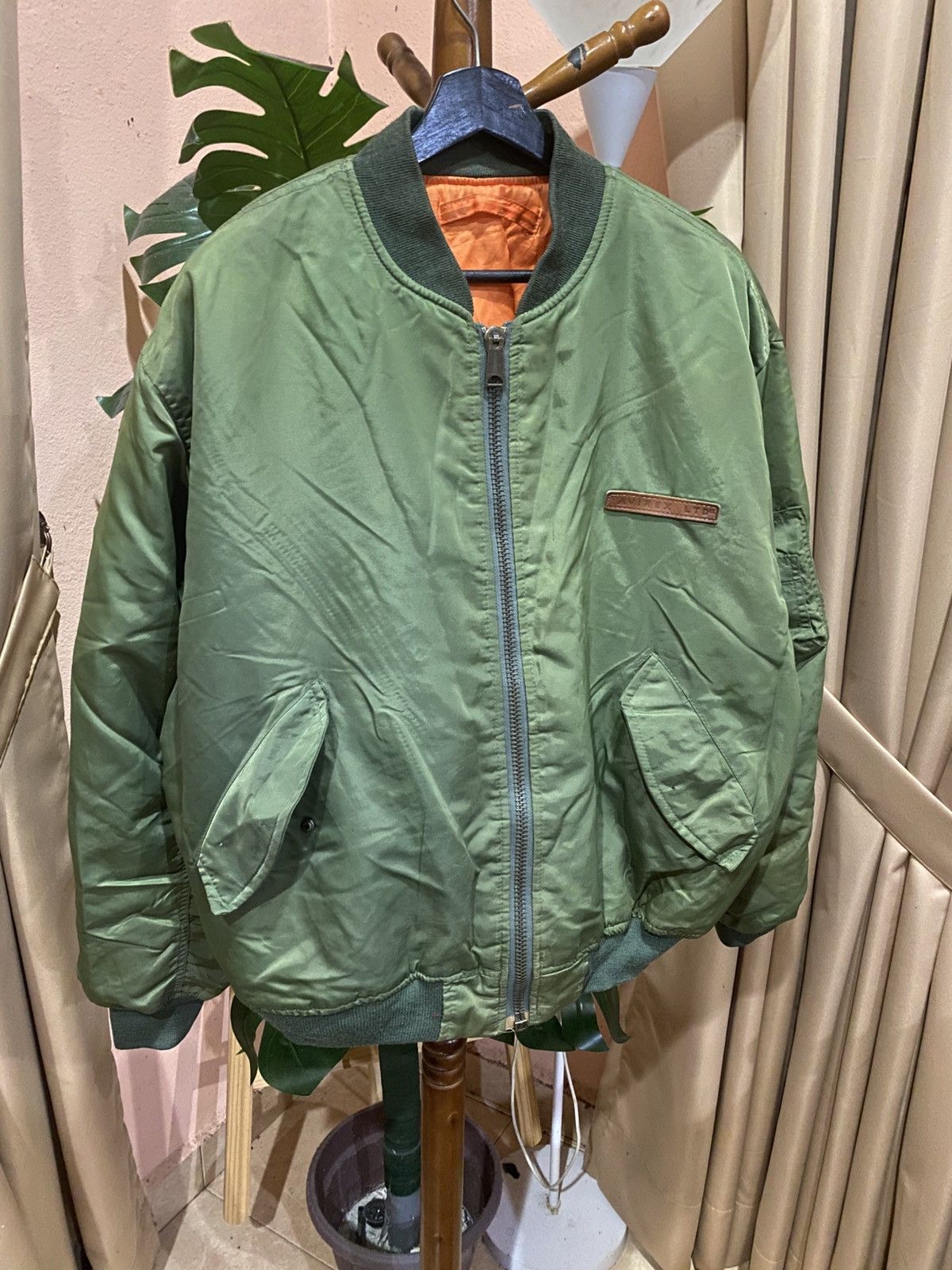 Avirex Avirex LTD VF-117 Privateers Vietnam Map MA-1 Bomber Jacket Size US M / EU 48-50 / 2 - 6 Thumbnail