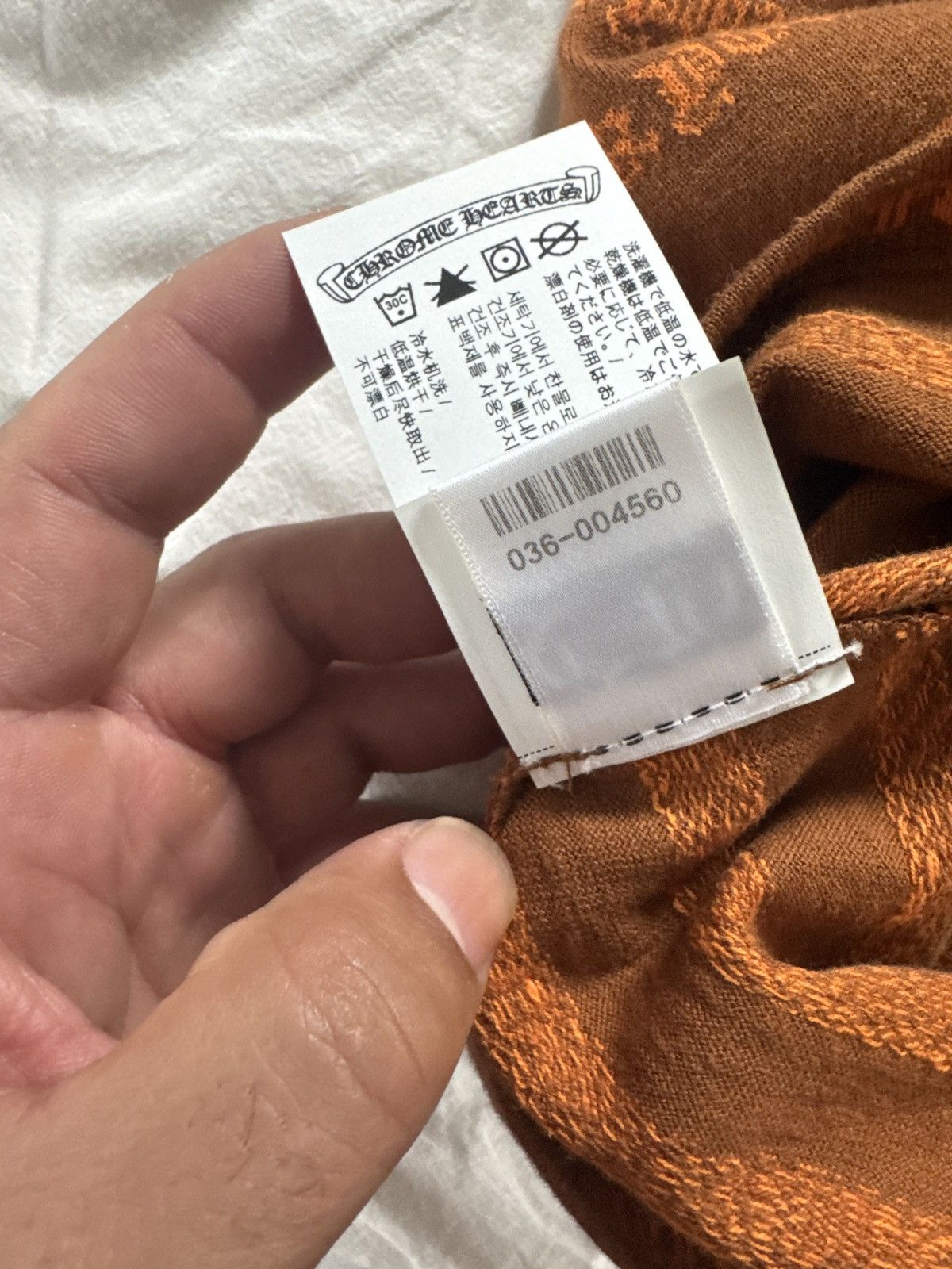 Chrome Hearts Chrome hearts F*ck you striped shirt sleeve Size US M / EU 48-50 / 2 - 5 Thumbnail