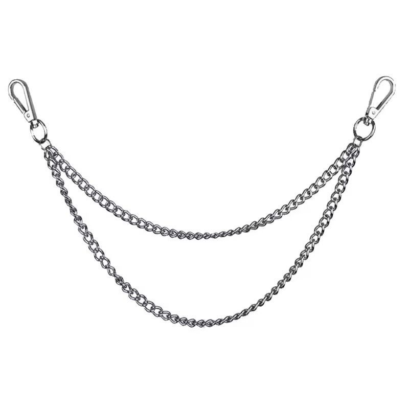 Jewelry Metal Punk Rock Layered Chain Keychains Size ONE SIZE - 4 Thumbnail
