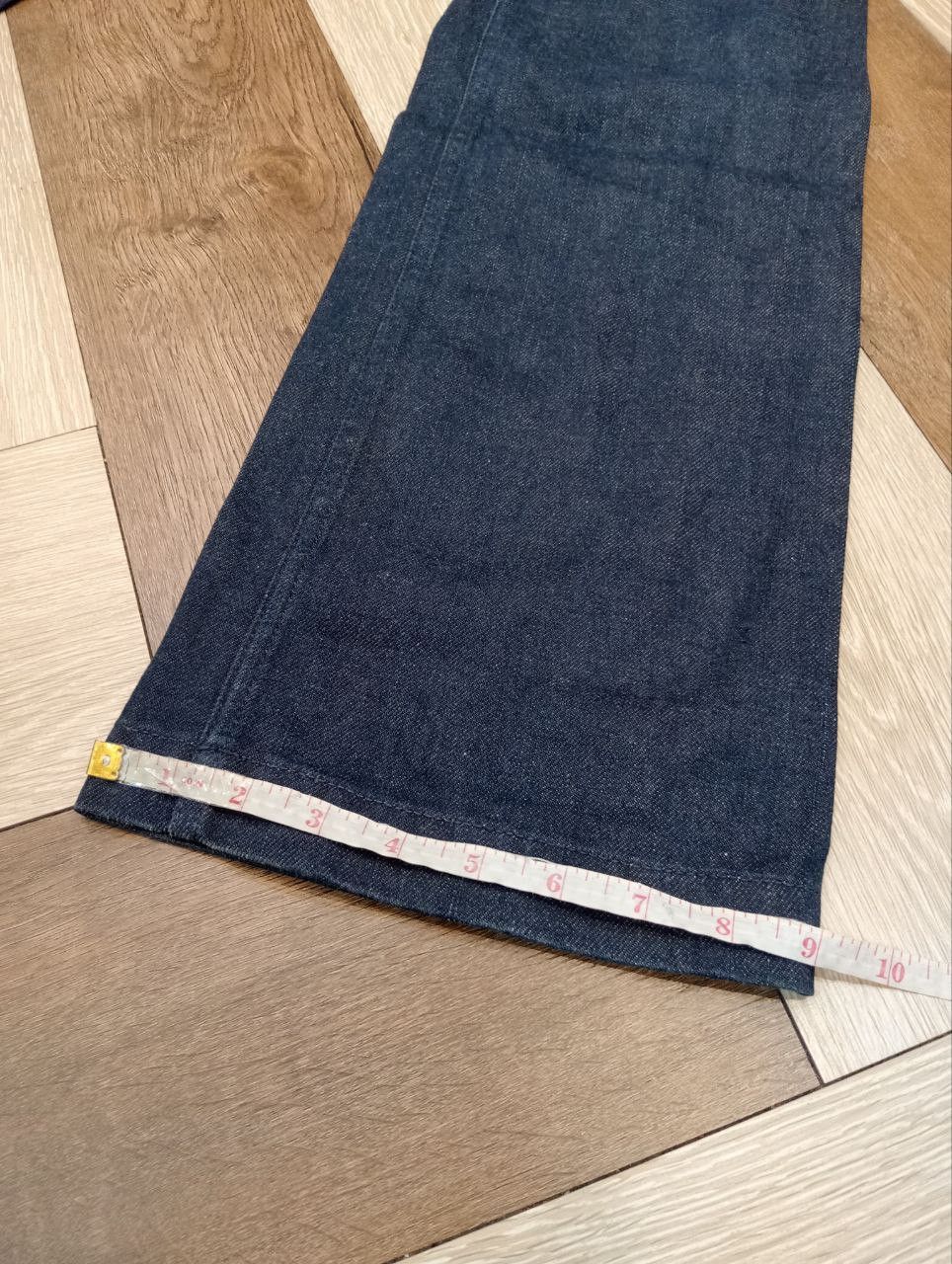 Visvim VISVIM VINTAGE DESIGN SELVEDGE BLUE DENIM FLARED PANTS Size US 31 - 16 Thumbnail