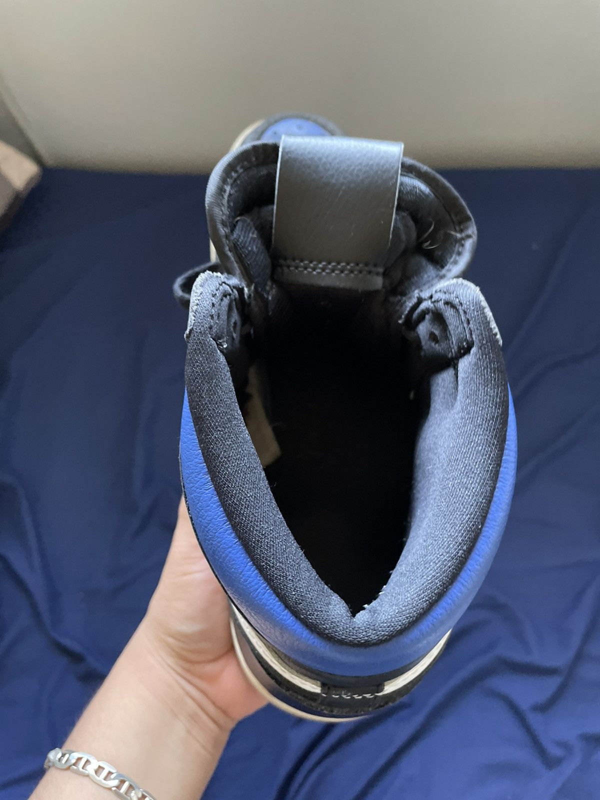 Jordan Brand Jordan 1s royal toe blues Size US 10.5 / EU 43-44 - 7 Thumbnail