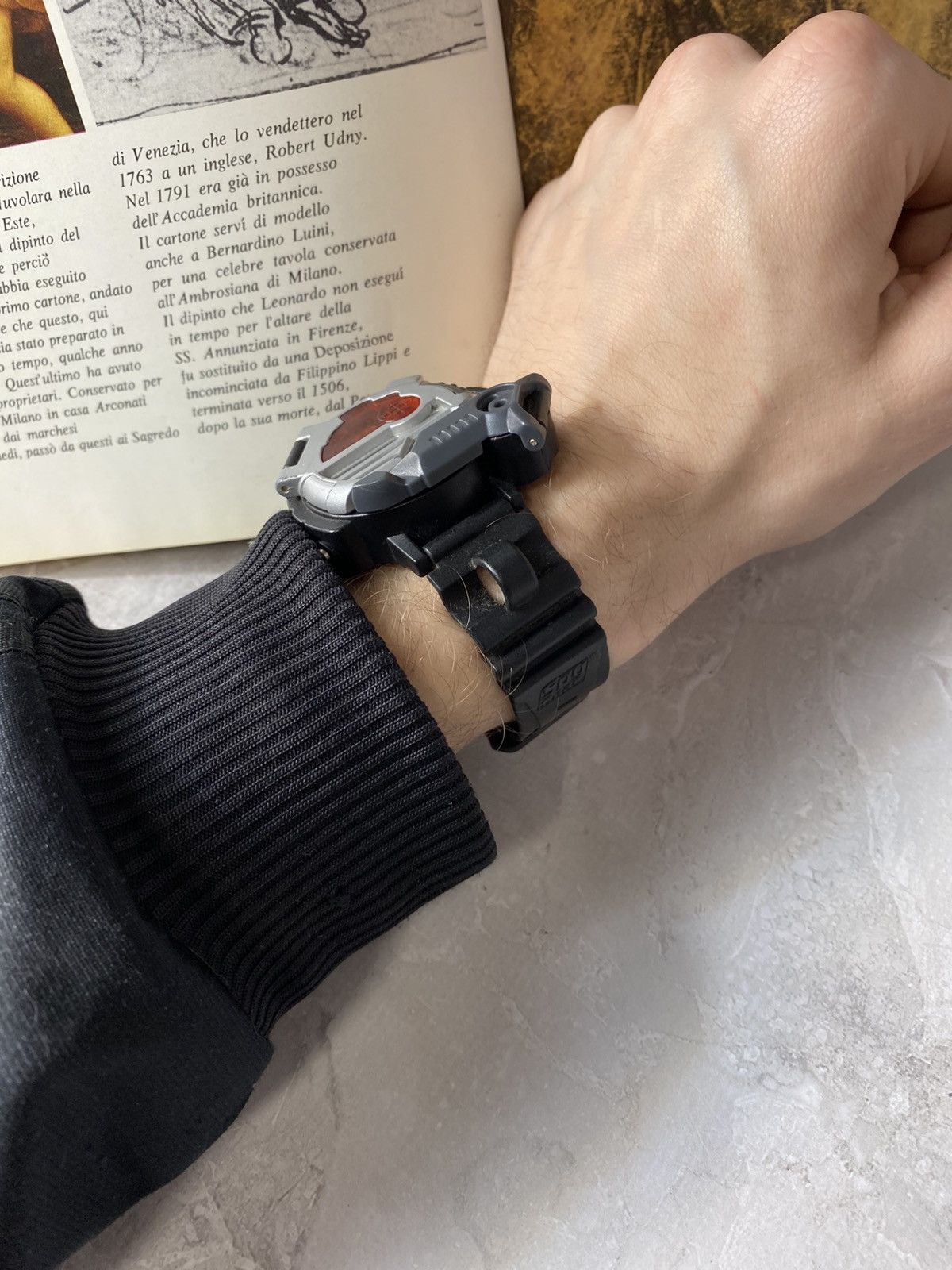 Japanese Brand Vintage Digital Watch. Y2K Techwear. Futuristic Shutter Size ONE SIZE - 5 Thumbnail