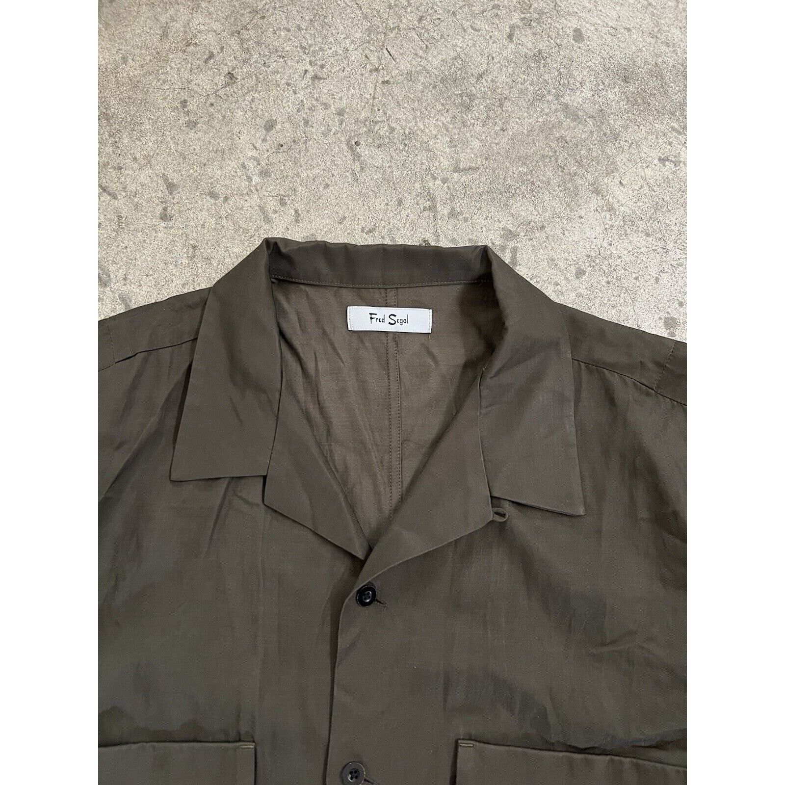 Fred Segal Fred Segal Loop Collator Pocket Military Inspired Shirt Rare Size US M / EU 48-50 / 2 - 6 Thumbnail