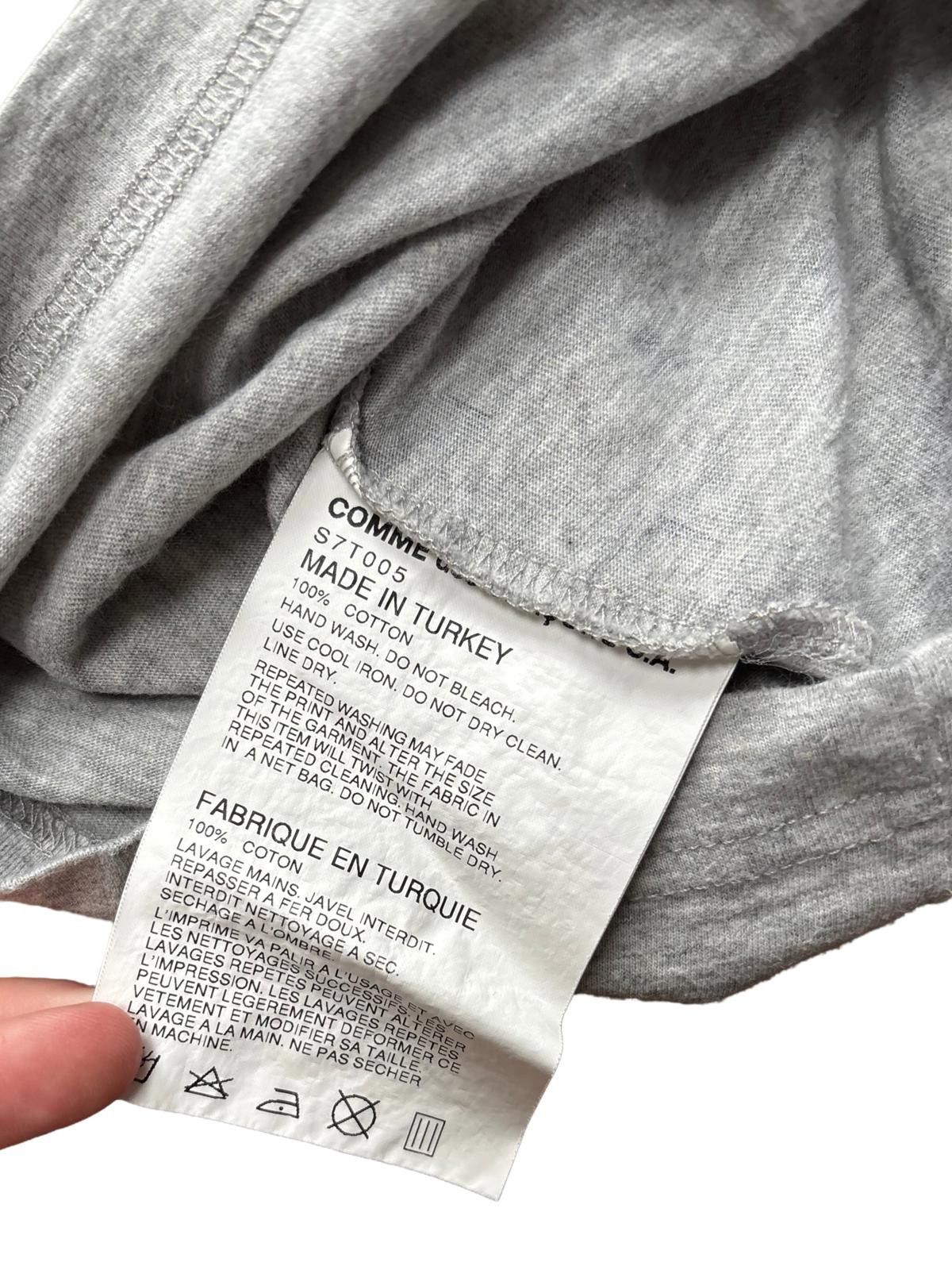 Comme des Garcons Comme des Garçons Polka Dot T-Shirt – Grey / Navy – XS Size US XS / EU 42 / 0 - 5 Thumbnail