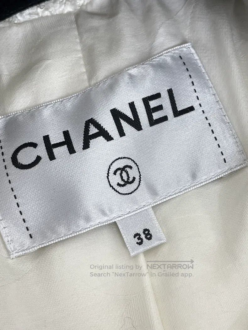 Chanel Chanel Cruise Series Set White Four-pocket Tweed Set Size XS / US 0-2 / IT 36-38 - 4 Thumbnail