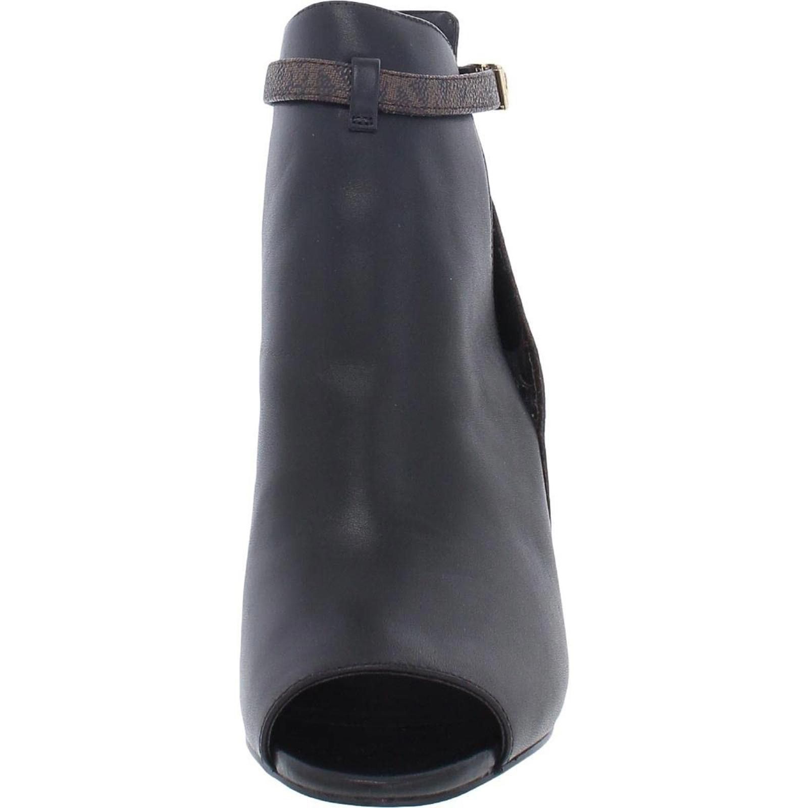 Michael Kors Michael Kors Lawson Open Toe Signature Logo Boot 8 M Size US 8 / IT 38 - 4 Thumbnail