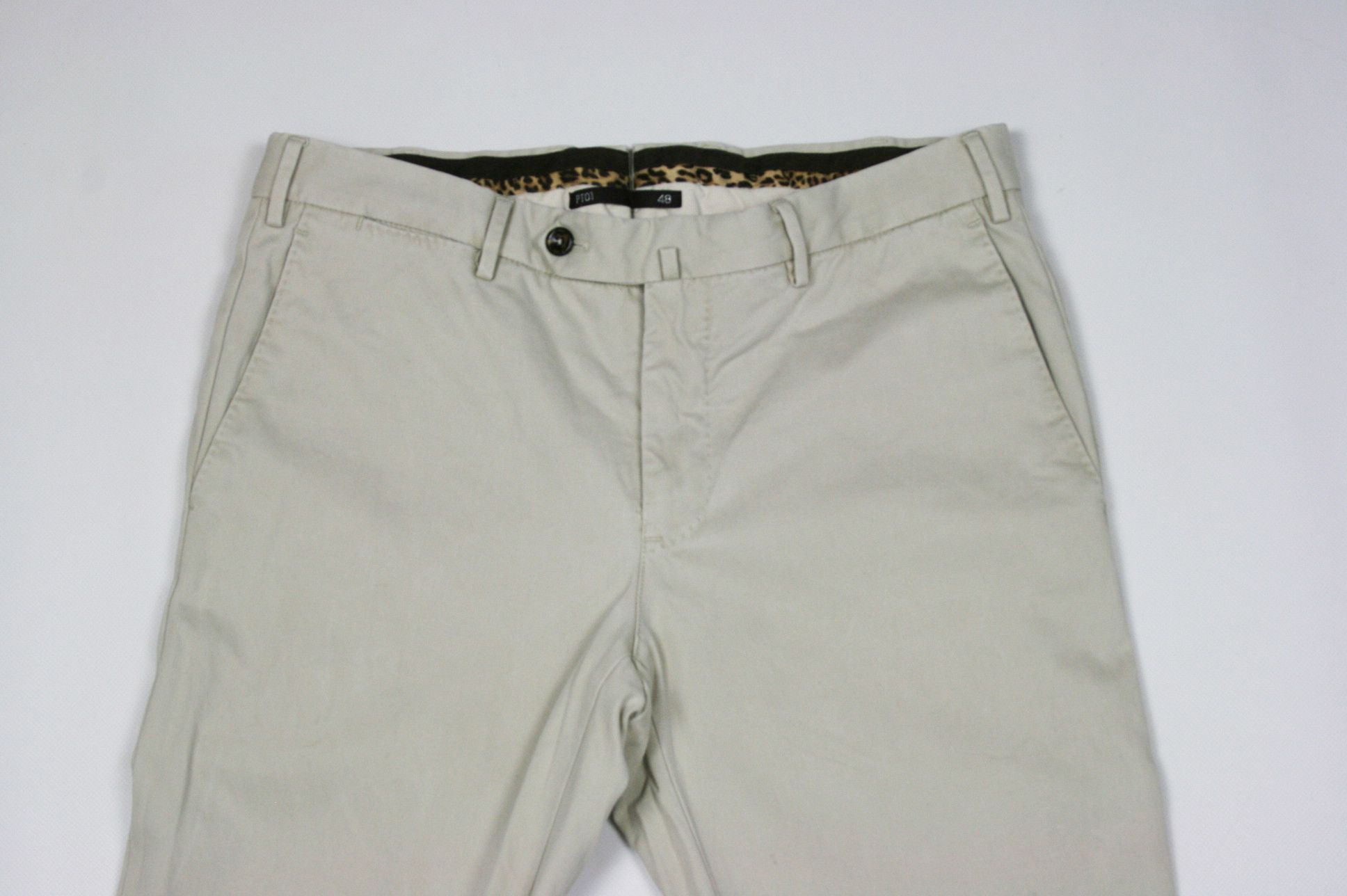 PT Torino PT01 Beige Chino Pants Size US 32 / EU 48 - 3 Thumbnail