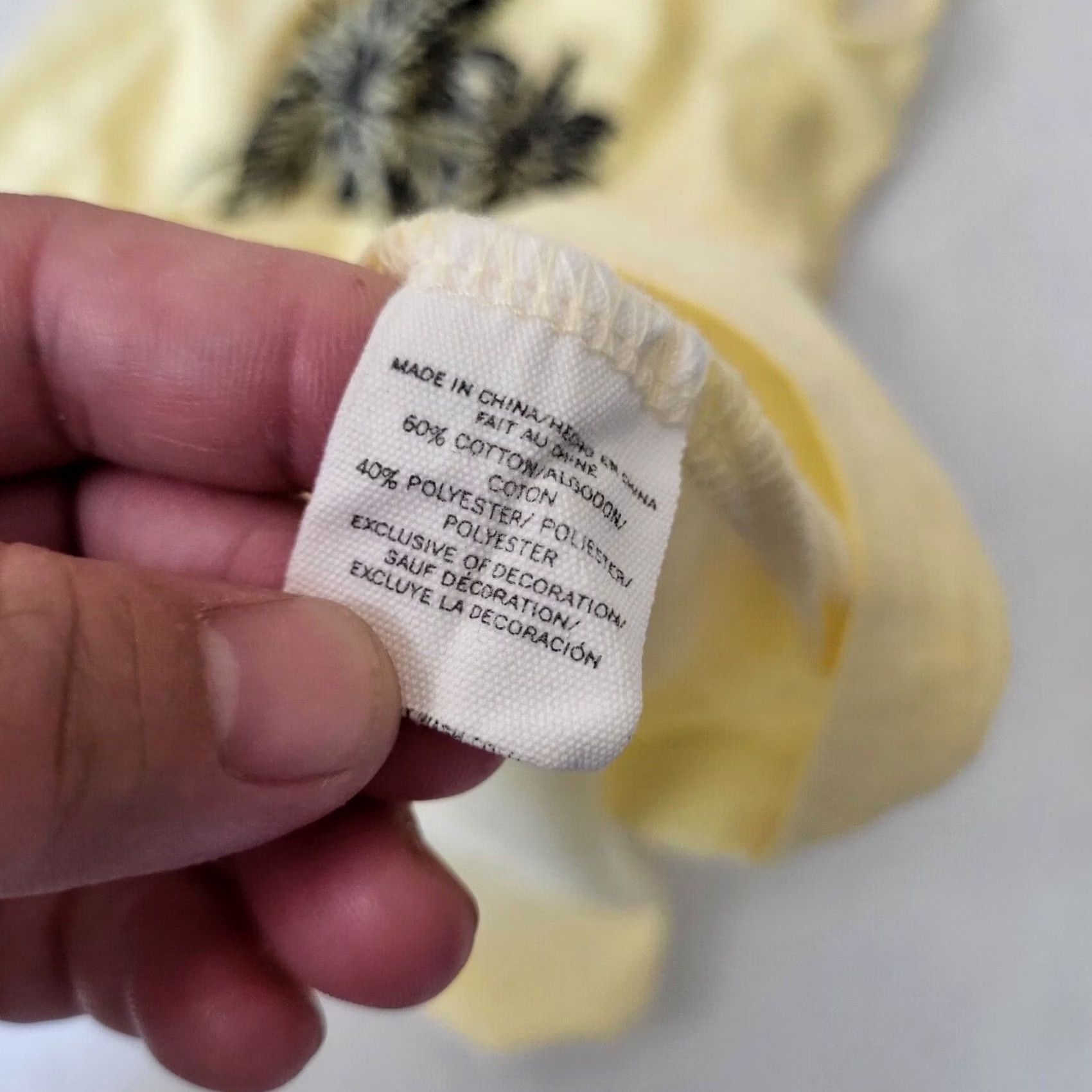Vintage KIWI & PUNCH JUNION'S ST.CROIX Print Tank Top L WOMEN Sleeveless Round Neck Yellow Cotton Blend, Polyester XS? Size L / US 10 / IT 46 - 4 Thumbnail