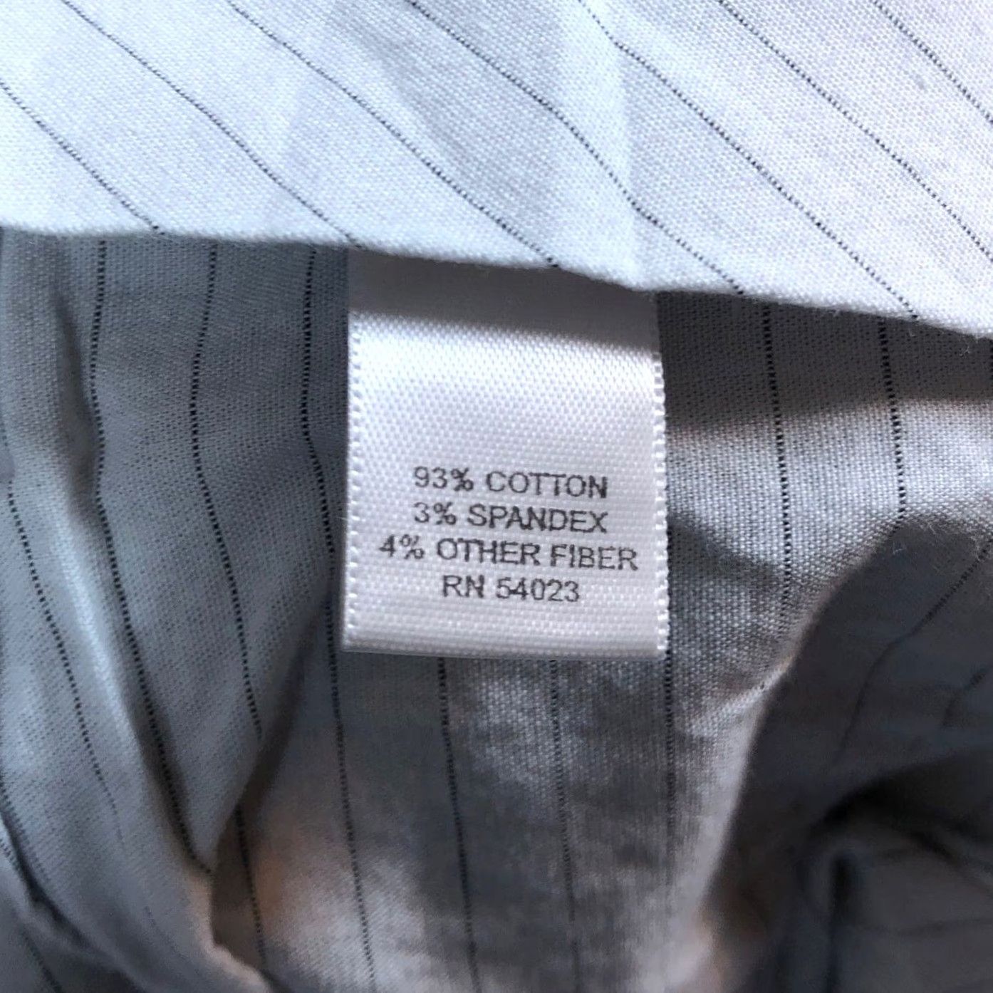 Banana Republic Banana Republic Mens Pants Black Pinstriped Chino Straight Leg Stretch 36x30 Size US 36 / EU 52 - 6 Thumbnail
