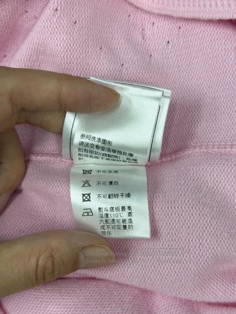 Chanel Chanel Pink Openwork Knit Dress. Size US M / EU 48-50 / 2 - 8 Thumbnail