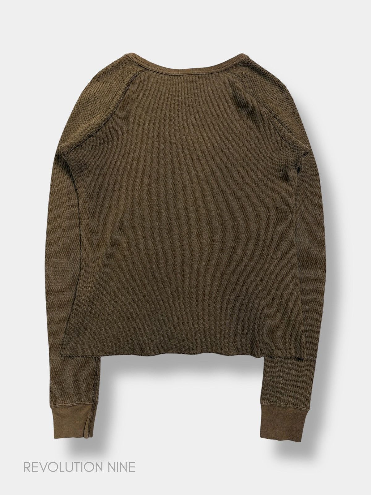 Rick Owens Number (N)ine FW02 brown thermal longsleeve Size US S / EU 44-46 / 1 - 2 Thumbnail
