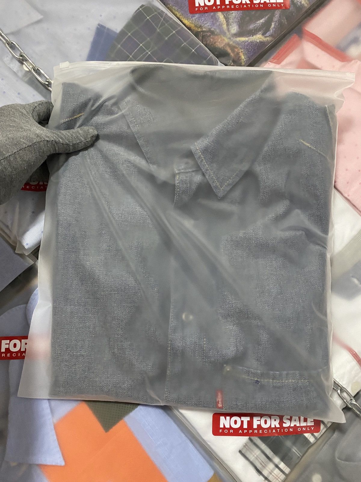 Levi's Vintage Clothing Vintage Levis Engineered Blue Silver Shirt Size US S / EU 44-46 / 1 - 13 Thumbnail