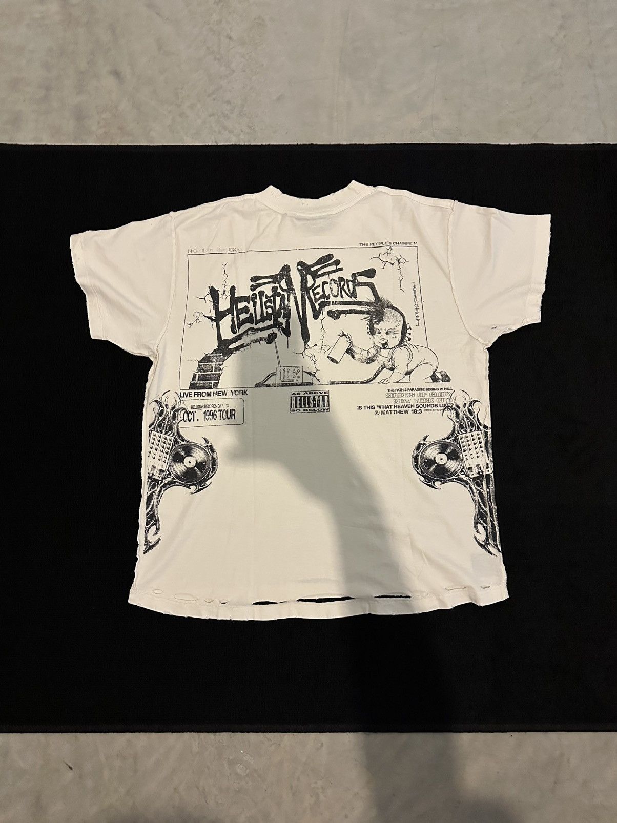 HELLSTAR Hellstar Records Baby T-Shirt (M) Size US M / EU 48-50 / 2 - 2 Thumbnail