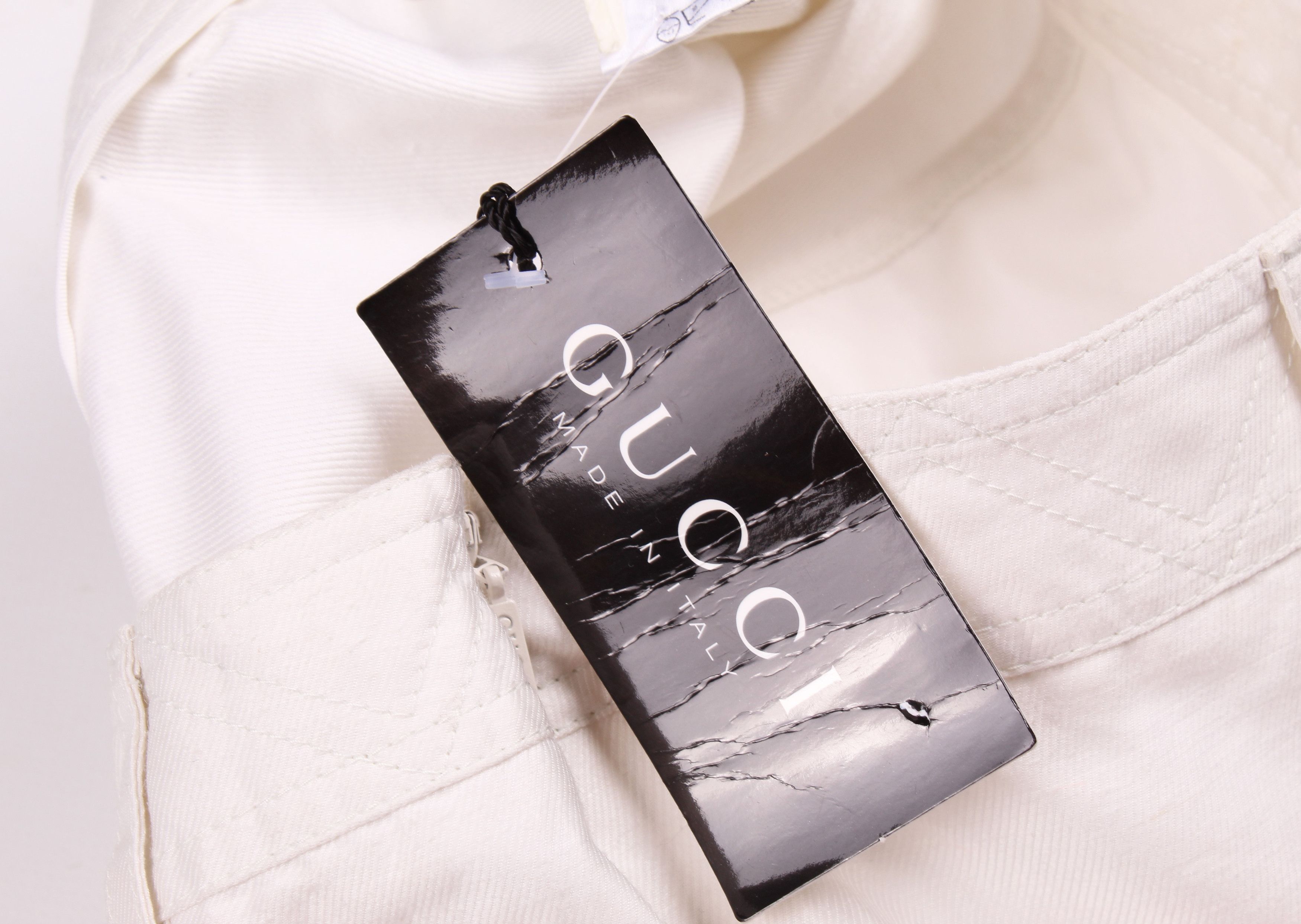 Gucci Gucci Vintage 2004 by Tom Ford Mini White Skirt Size 30" / US 8 / IT 44 - 6 Thumbnail