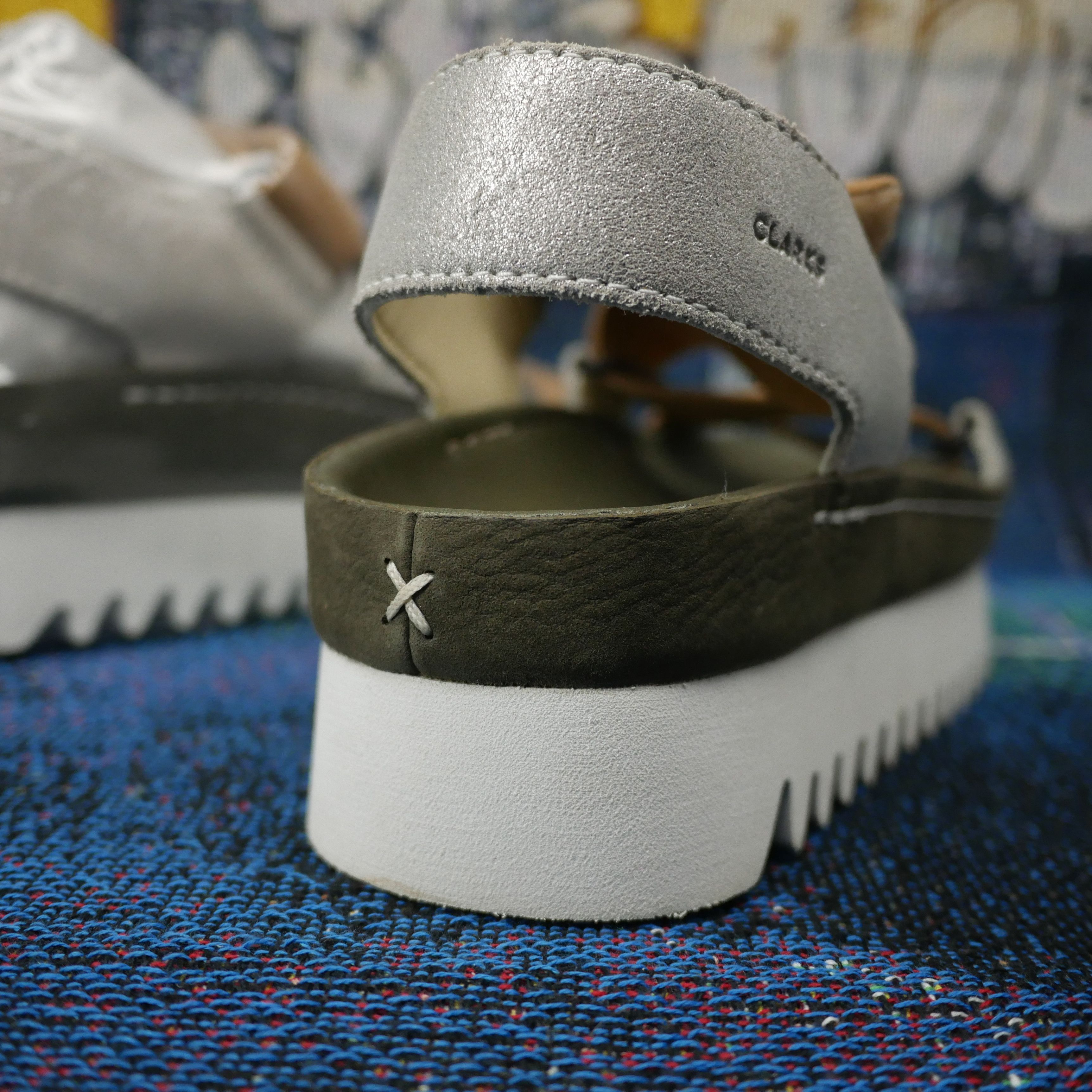 Clarks Clarks Ranger ELVTD Elevated Platform Wedge Sandals Size US 6 / IT 36 - 5 Thumbnail