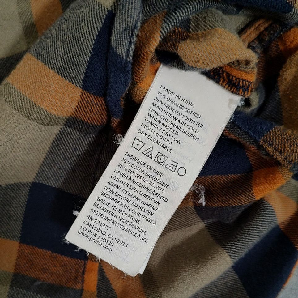 Prana Prana Alfie flannel casual outdoor button up womens Medium Size M / US 6-8 / IT 42-44 - 4 Thumbnail