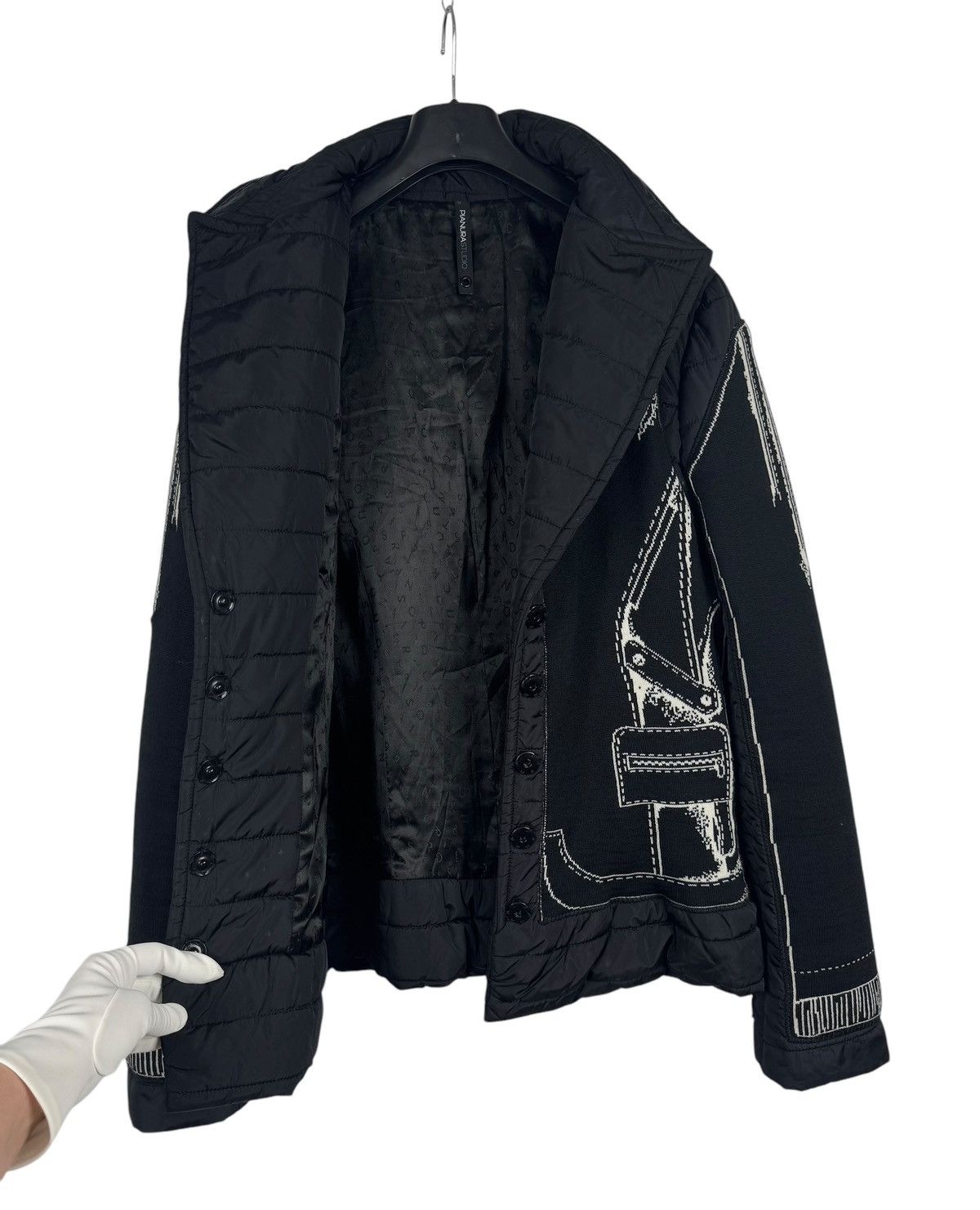 Other Pianura Studio Wool-Nylon Coat Embroidered Print size 44 Size M / US 6-8 / IT 42-44 - 11 Thumbnail