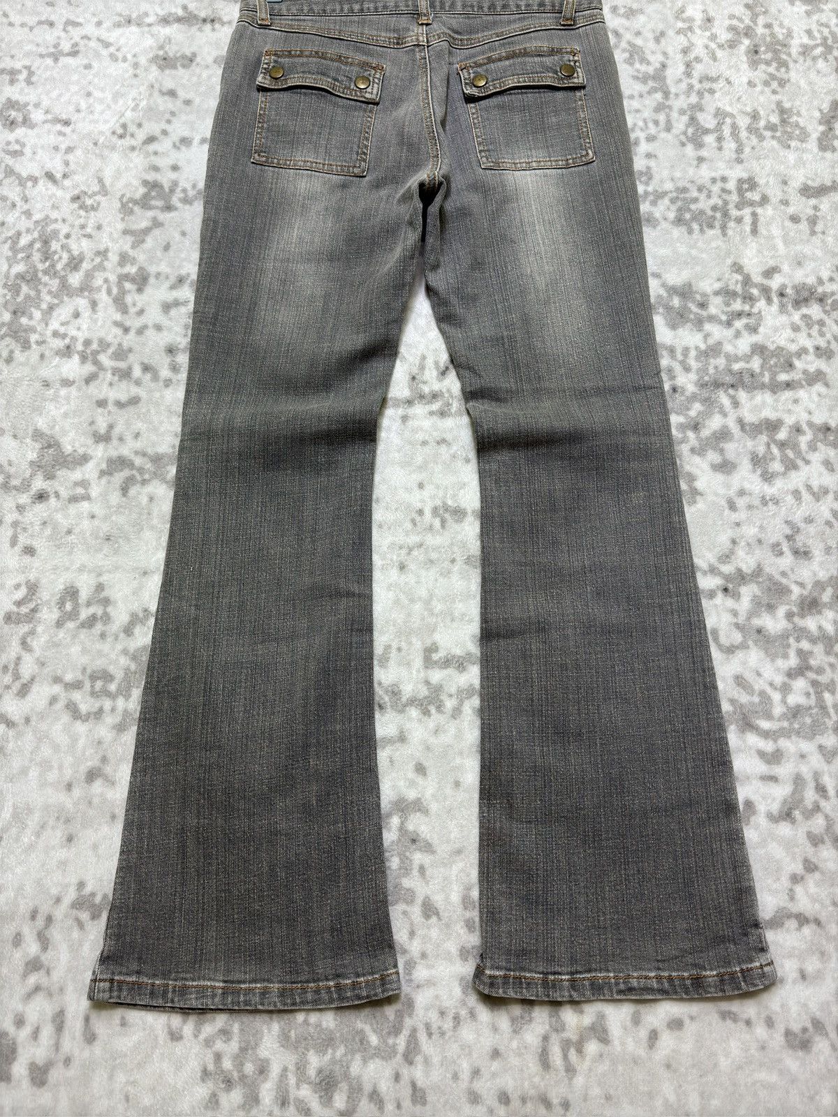 Japanese Brand Flared C.D.S Basic Bush Pant Denim Boot Cut Claw Marks Size US 28 / EU 44 - 11 Thumbnail