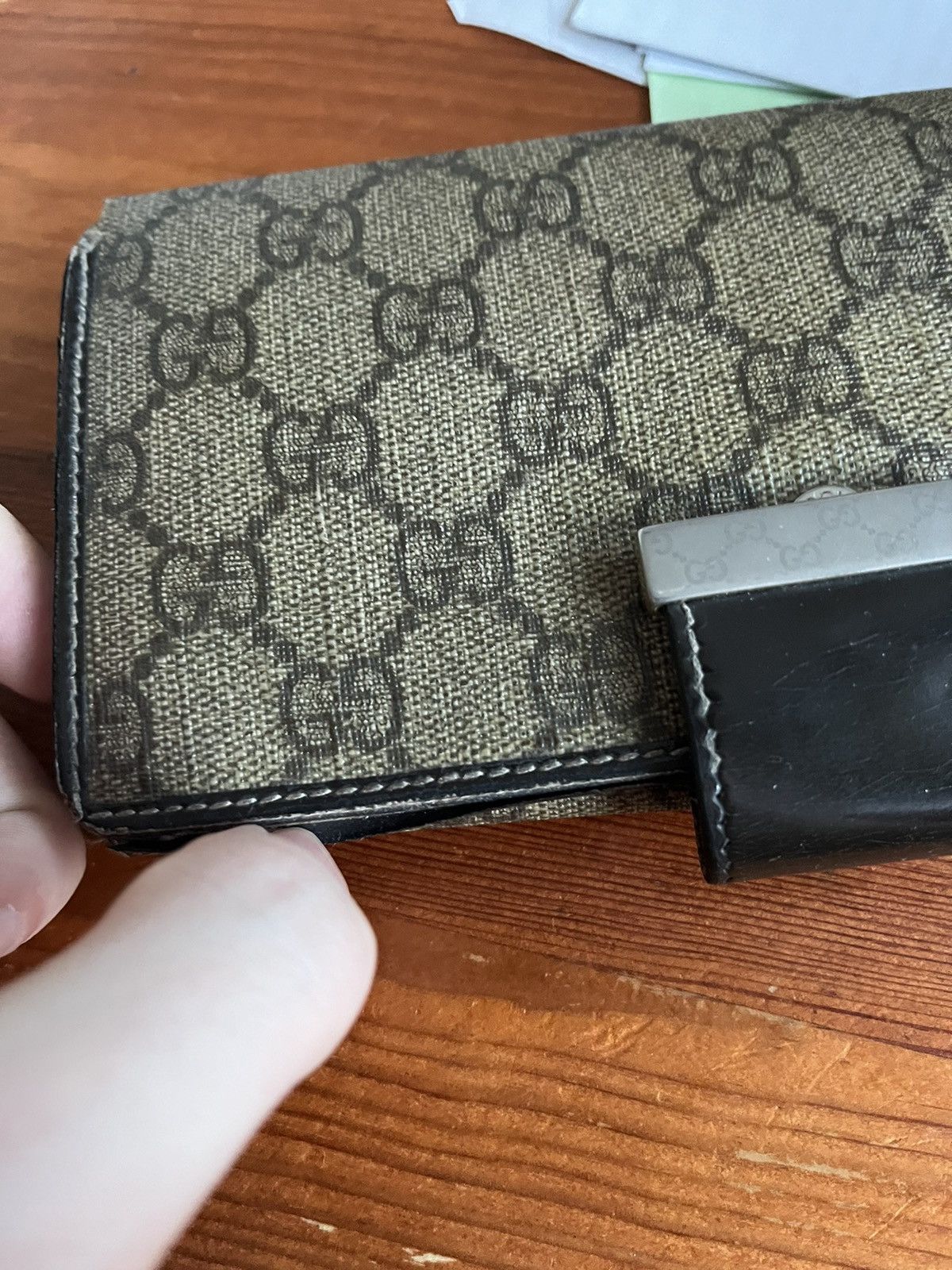 Vintage Gucci vintage wallet Size ONE SIZE - 13 Thumbnail