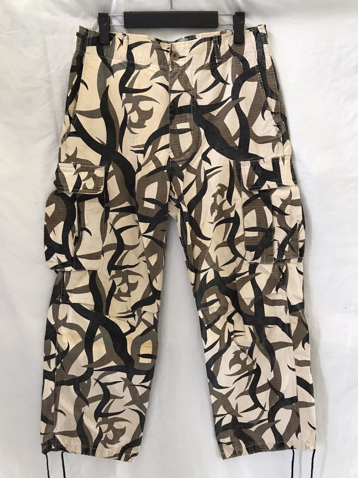 image of 14Th Addiction x If Six Was Nine Analog Sport Cargo Tribal Pants Number Nine Style, Men's (Size 31)