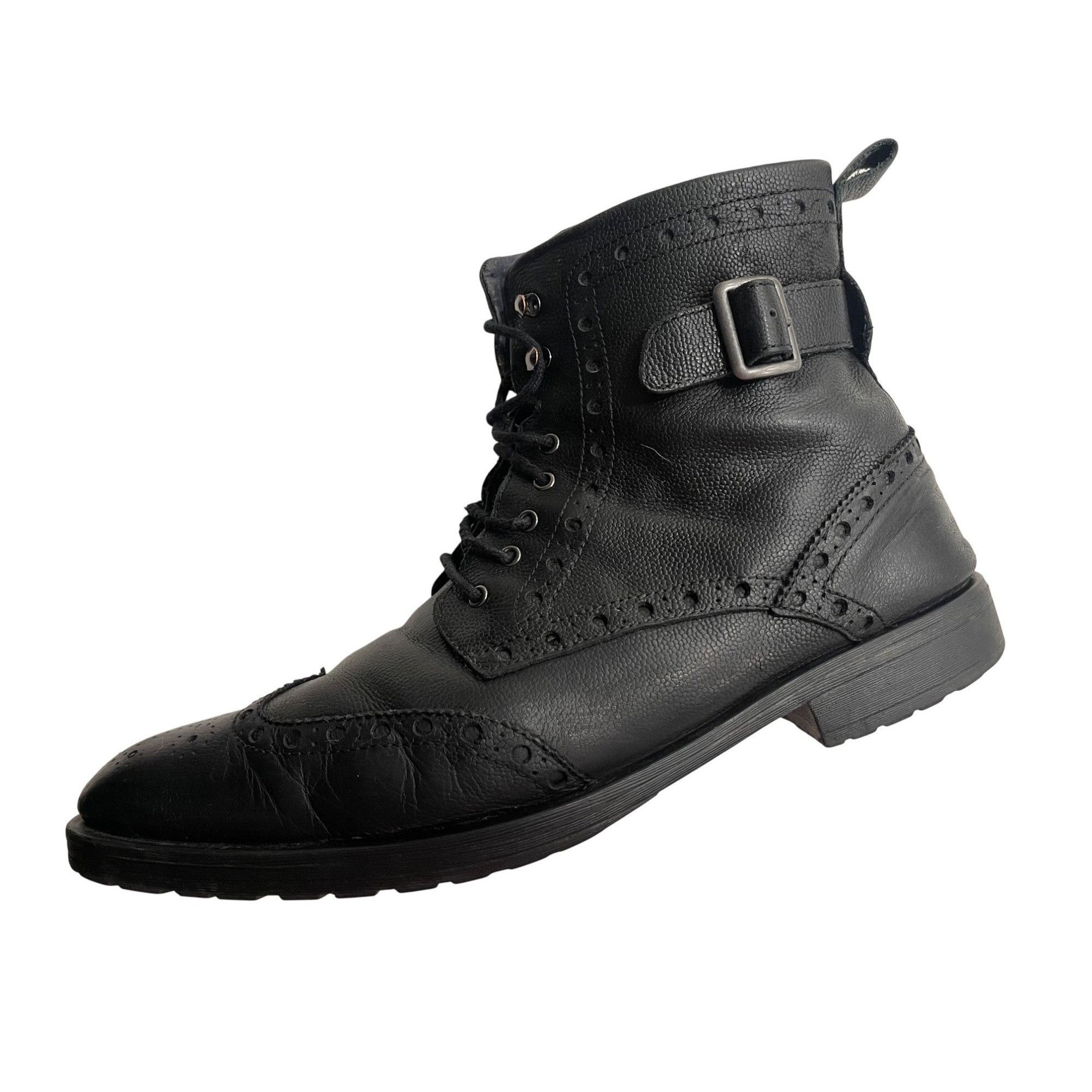 Gordon Rush Gordon Rush Mens Argyle Wingtip Lace-Up Boot Sz US 12 Size US 12 / EU 45 - 1 Thumbnail