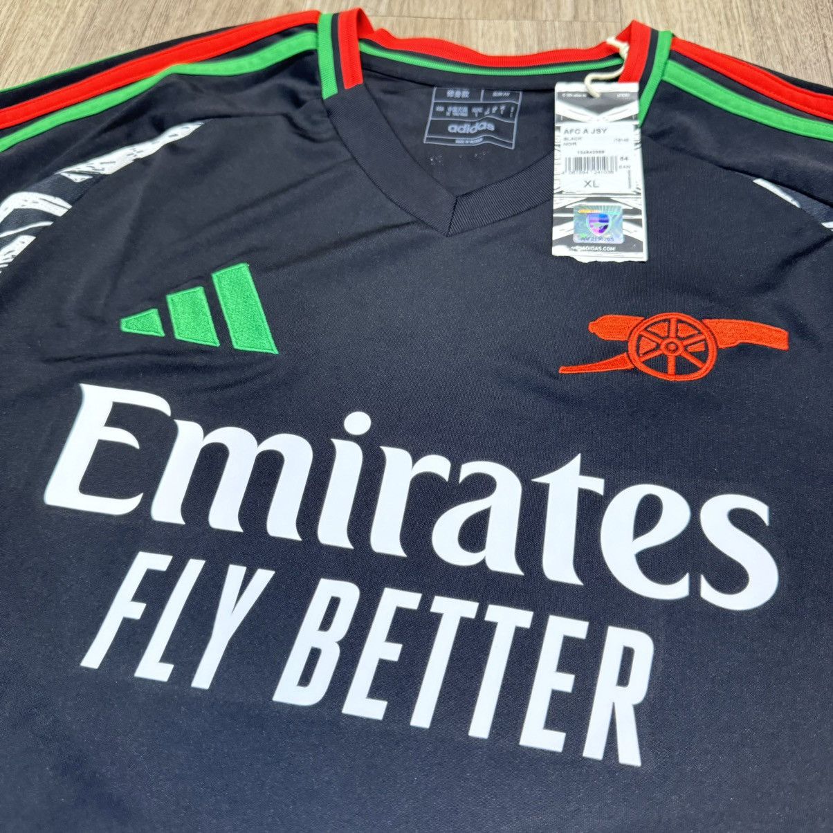 Adidas Arsenal 24/25 away shirt #8 Odegaard (bnwt) Size US L / EU 52-54 / 3 - 3 Thumbnail