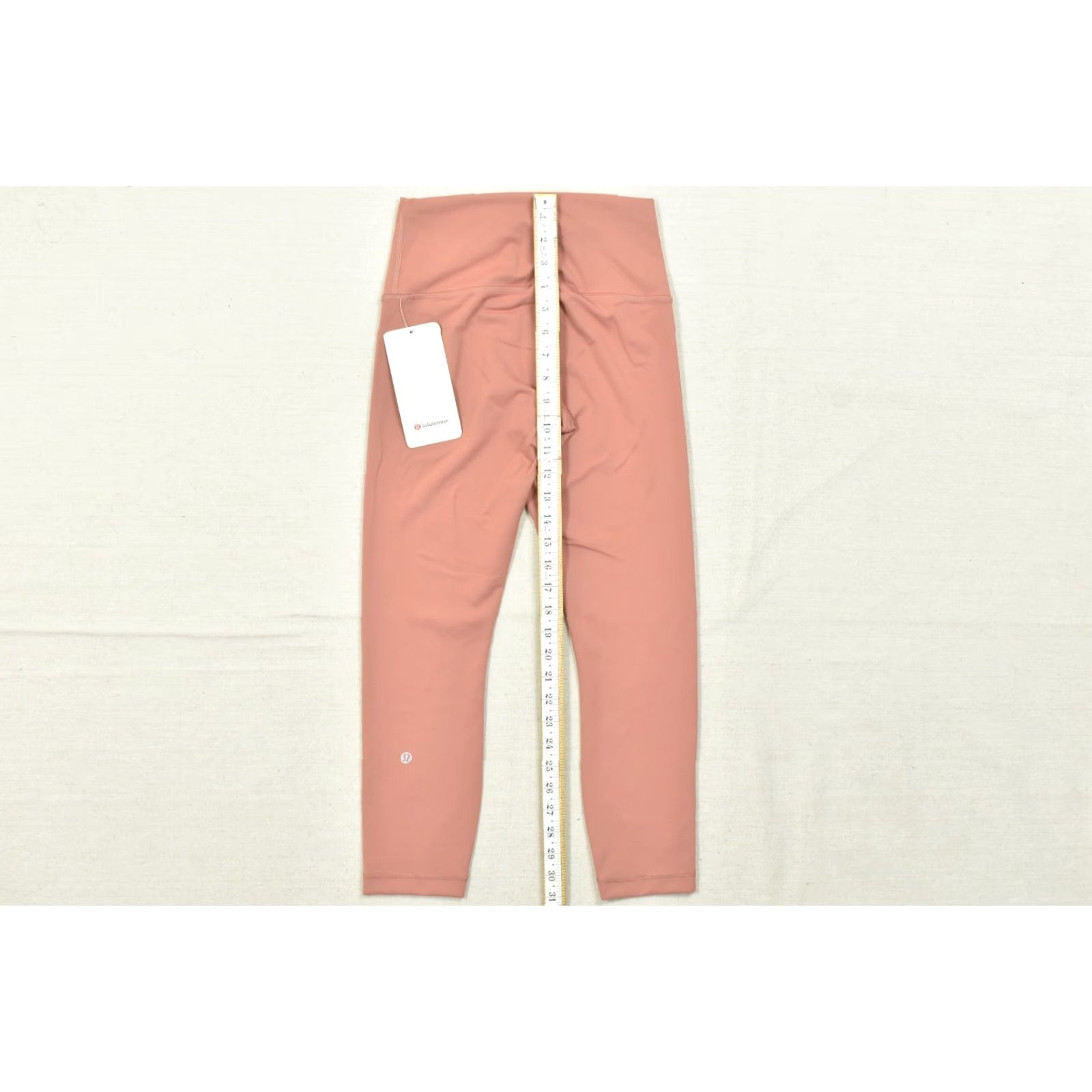 Lululemon Lululemon Wunder Train High Rise Crop 23 Everlux Leggings Brier Rose Size 6 Pink Womens Cropped Size 28" / US 6 / IT 42 - 4 Thumbnail