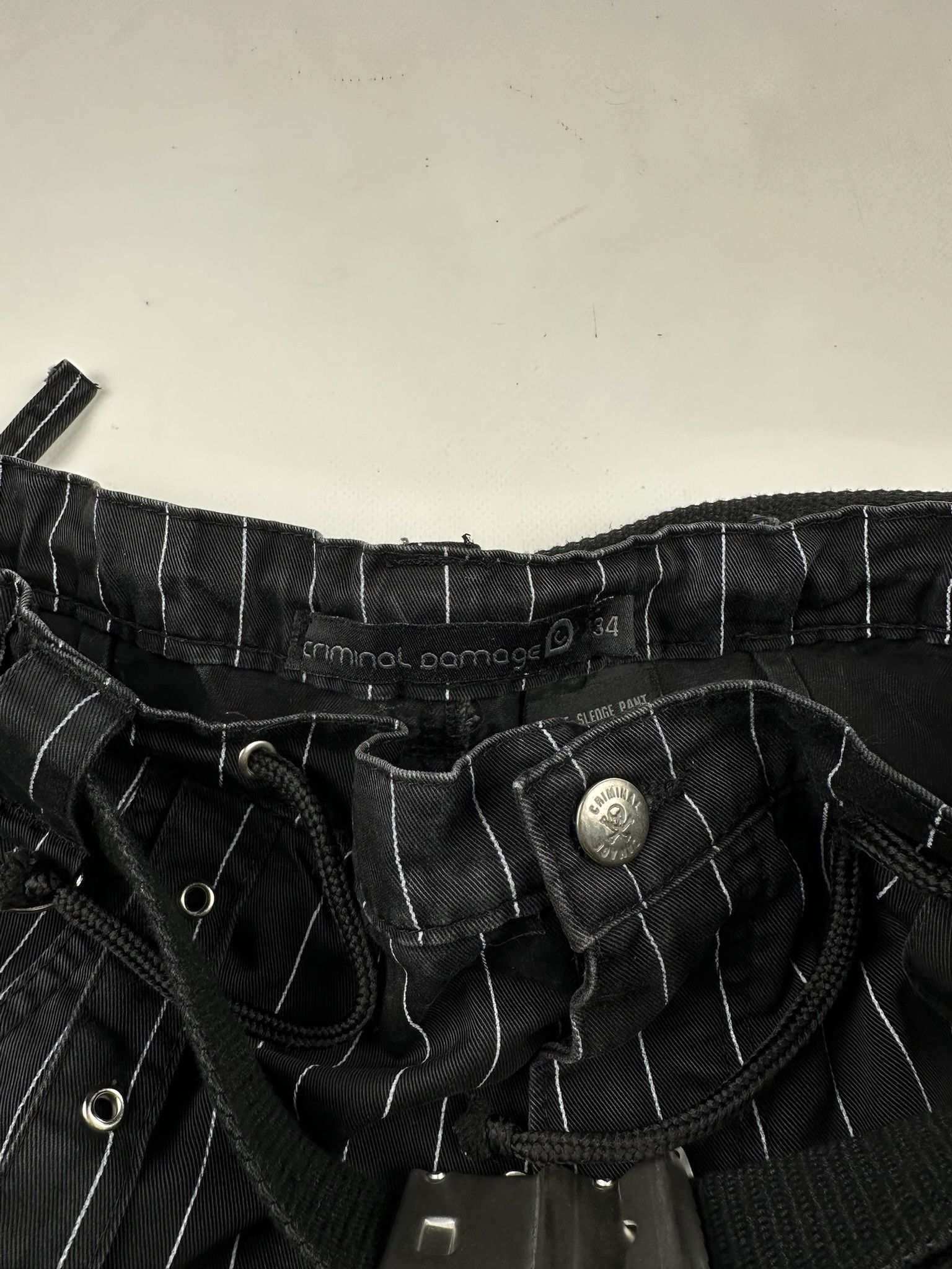 Criminal Damage Criminal damage cargo pants streetwear fashion bike size 34 Size US 34 / EU 50 - 5 Thumbnail