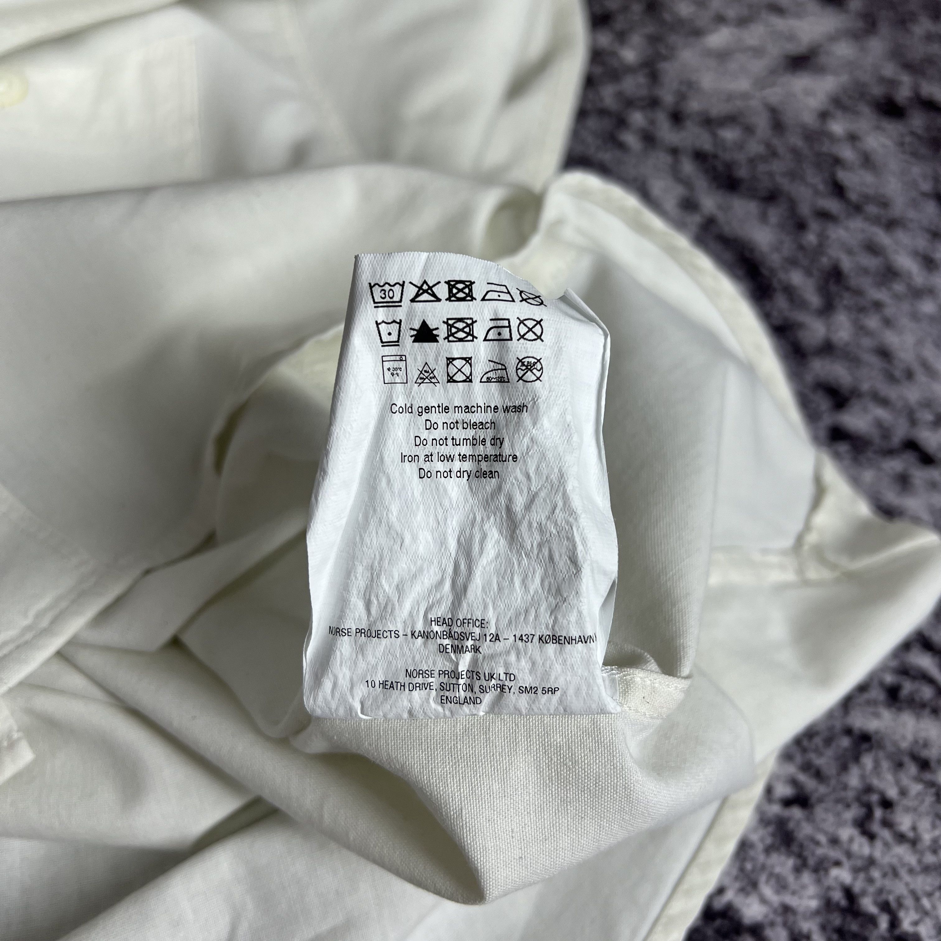 Norse Projects Norse Projects Silas Chambray Tab Series Shirt Size S Size US S / EU 44-46 / 1 - 12 Thumbnail