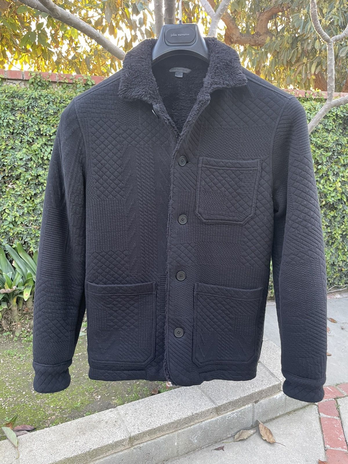 John Varvatos John Varvatos Kenmare Chore Jacket XS Black Size US XS / EU 42 / 0 - 3 Thumbnail