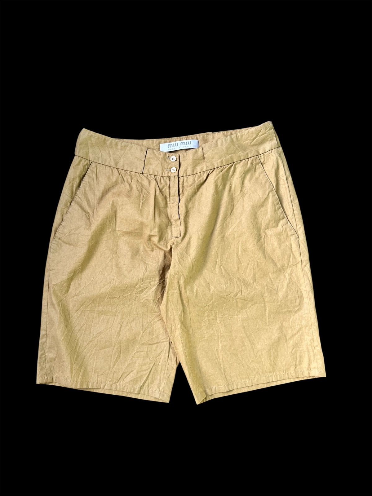 Miu Miu Miu Miu Luxury Short Size 28" / US 6 / IT 42 - 1 Thumbnail