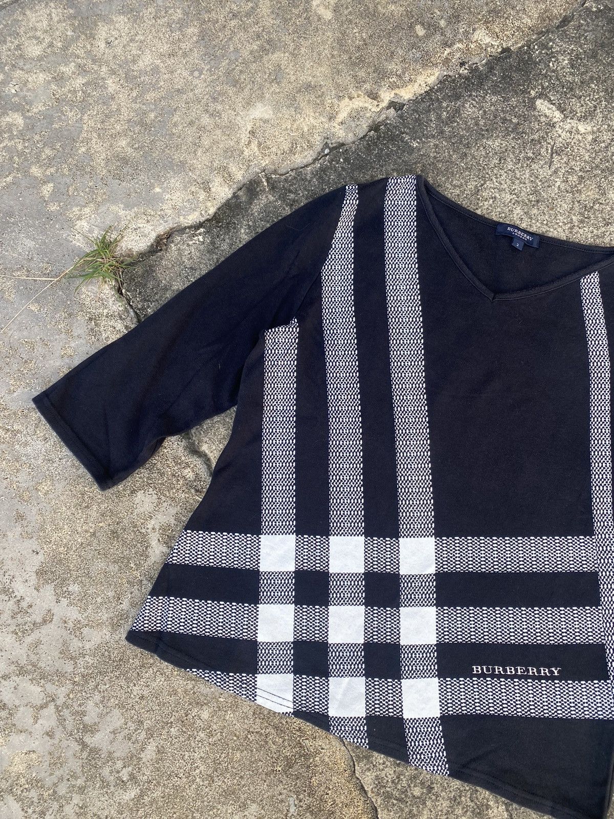 Burberry × Vintage Burberry London Blue Label Longsleeve Tshirt Size S / US 4 / IT 40 - 3 Thumbnail