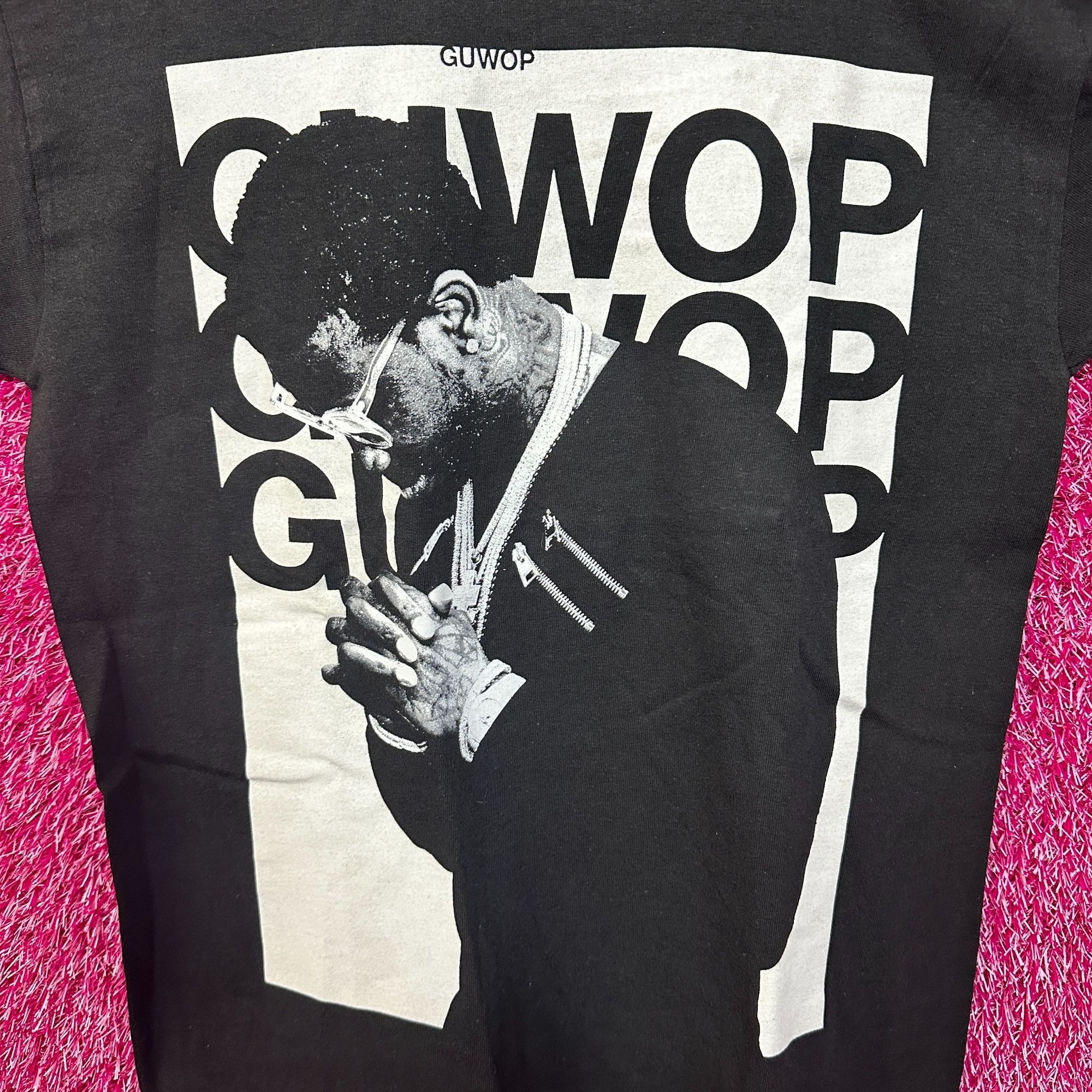 Other × Rap Tees GUWOP Mane God Unity Wisdom Opportunity Power Rapper Tee XS Size US XS / EU 42 / 0 - 2 Thumbnail