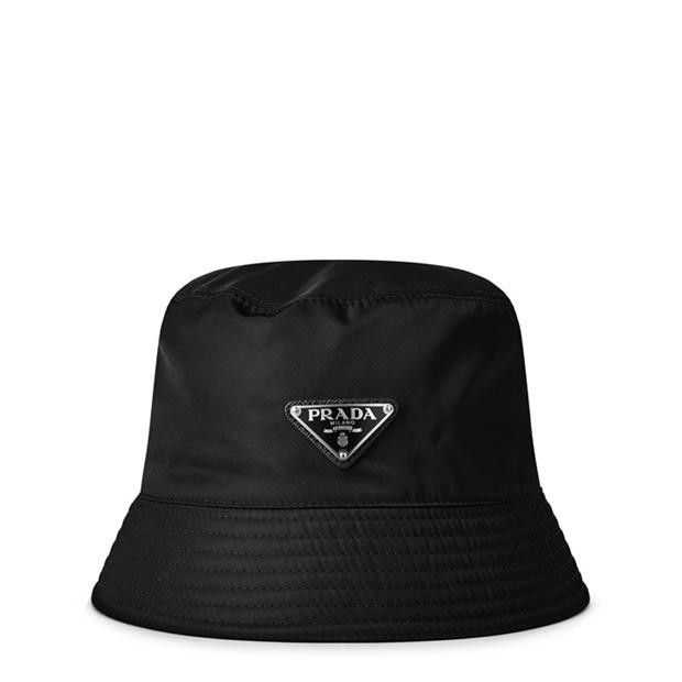 Prada Men'S Plain Nylon Bucket Hat Size ONE SIZE - 1 Thumbnail