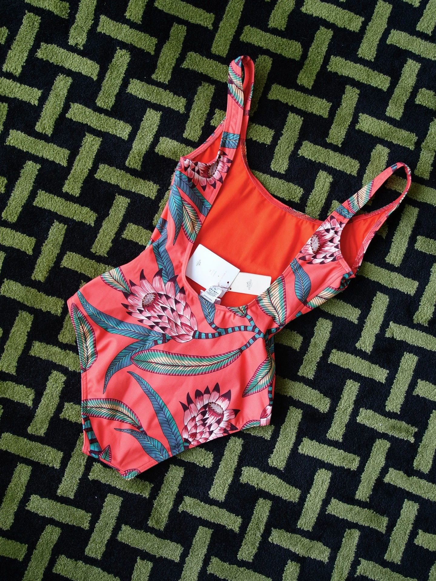 Hermes Hermes Leopard Monkey Open Back Swimsuit Women S 36 Size XS / US 0-2 / IT 36-38 - 3 Thumbnail