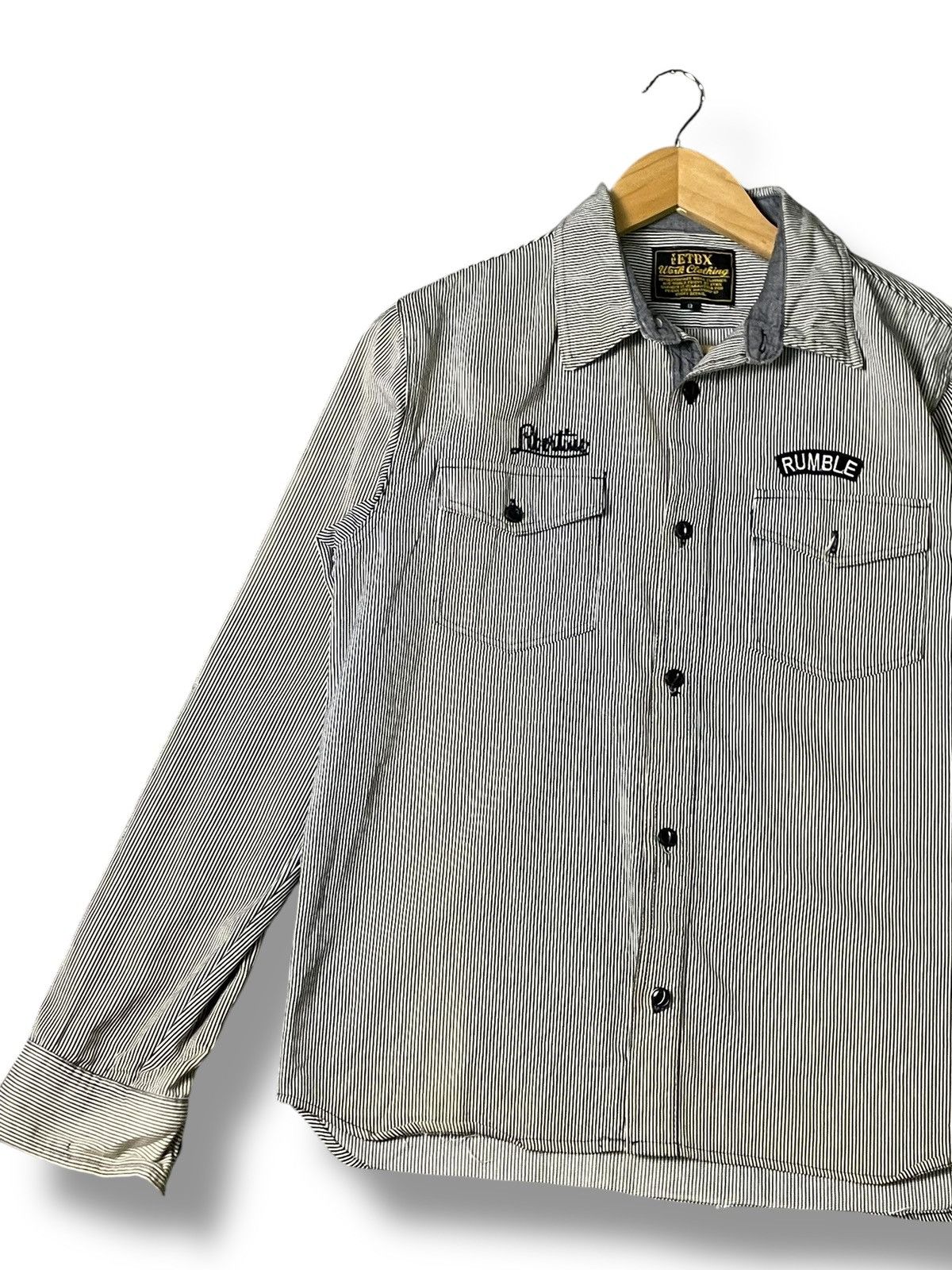 Japanese Brand × Vintage The ETBX x Japanese Brand Men Button Ups (31) Size US S / EU 44-46 / 1 - 2 Thumbnail