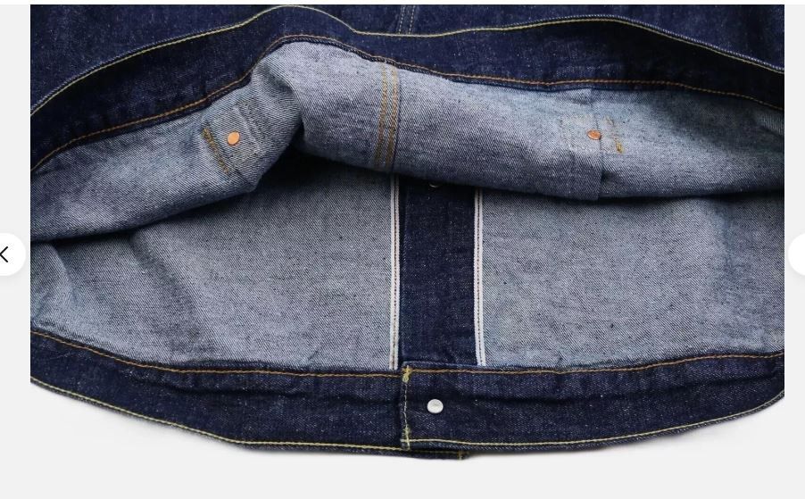 Levi's Levi's Premium Type I Denim Jacket Selvedge Trucker New Size US XXL / EU 58 / 5 - 11 Thumbnail