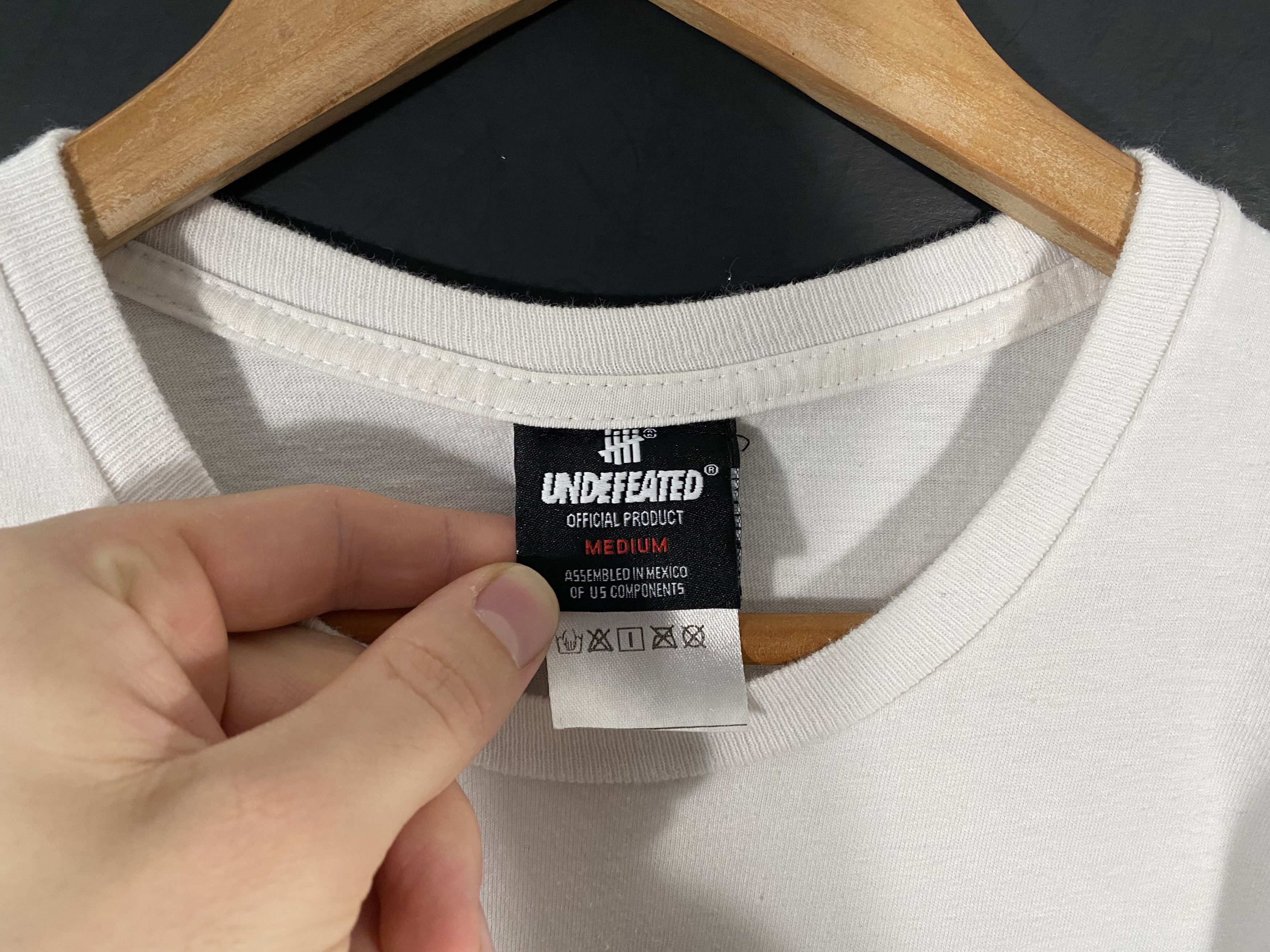 Undefeated Undefeated Spiral Logo T-shirt White Size US M / EU 48-50 / 2 - 6 Thumbnail