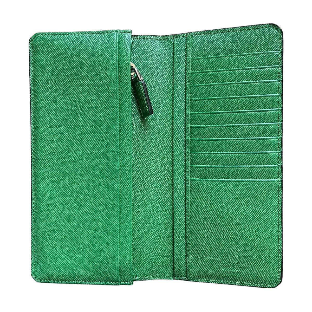 Prada Prada Saffiano Logo Long Wallet Size ONE SIZE - 3 Thumbnail