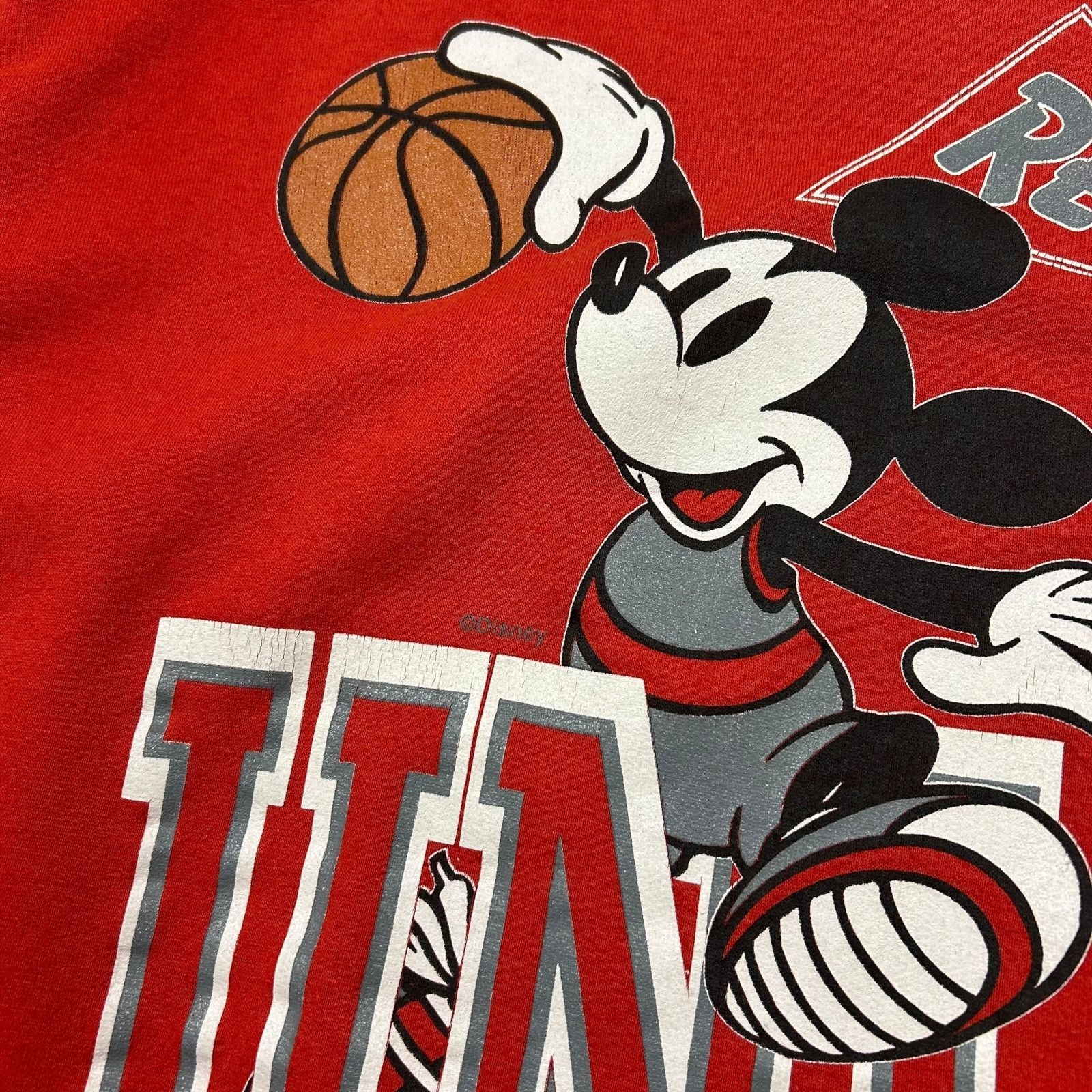 NCAA VTG UNLV REBELS DISNEY MICKEY 1993 CHALK LINE SWEATSHIRT Size US L / EU 52-54 / 3 - 3 Thumbnail