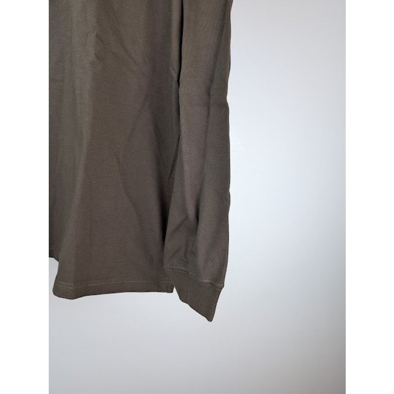 Bottega Veneta o1rshd1 Heavy Japanese Jersey Long Sleeve T-Shirt in Olive Size US M / EU 48-50 / 2 - 5 Thumbnail