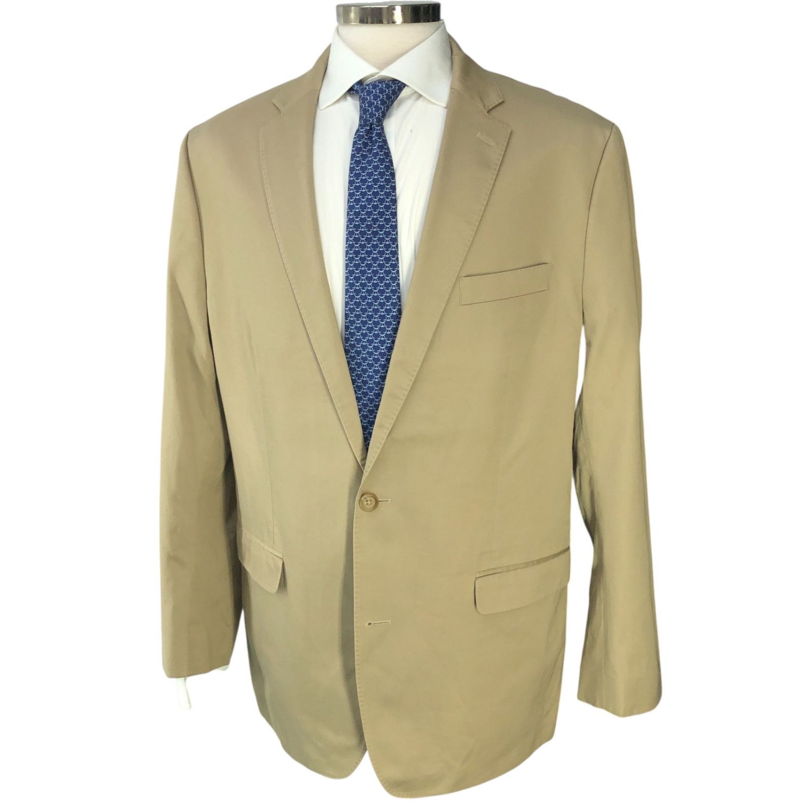 Lauren Ralph Lauren Ralph Lauren LRL 44L Sport Coat Jacket Khaki RECENT *BLEMISH Size 44L - 1 Thumbnail