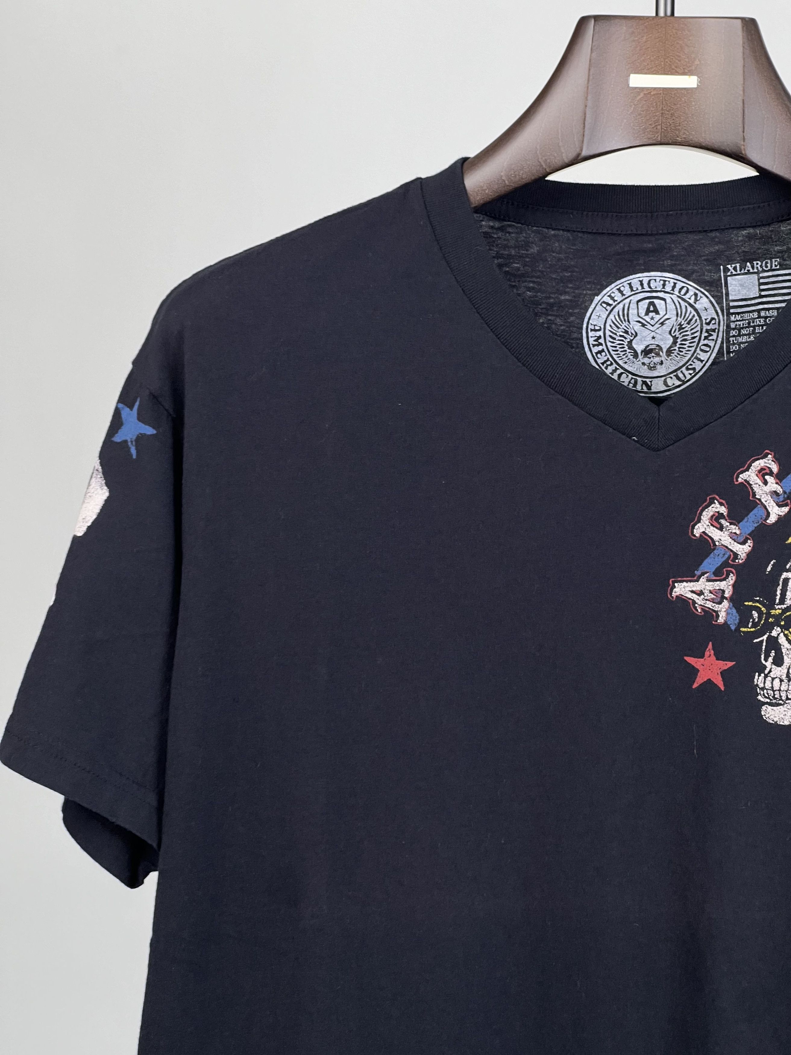 Affliction Brand New AMERICAN CUSTOMS SS TEE Size US XL / EU 56 / 4 - 5 Thumbnail