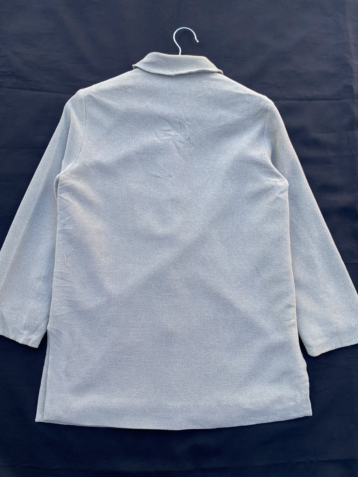 Salvatore Ferragamo Vintage 90s Salvatore Ferragamo Classic Collar Wool Coat Size 34R - 19 Thumbnail