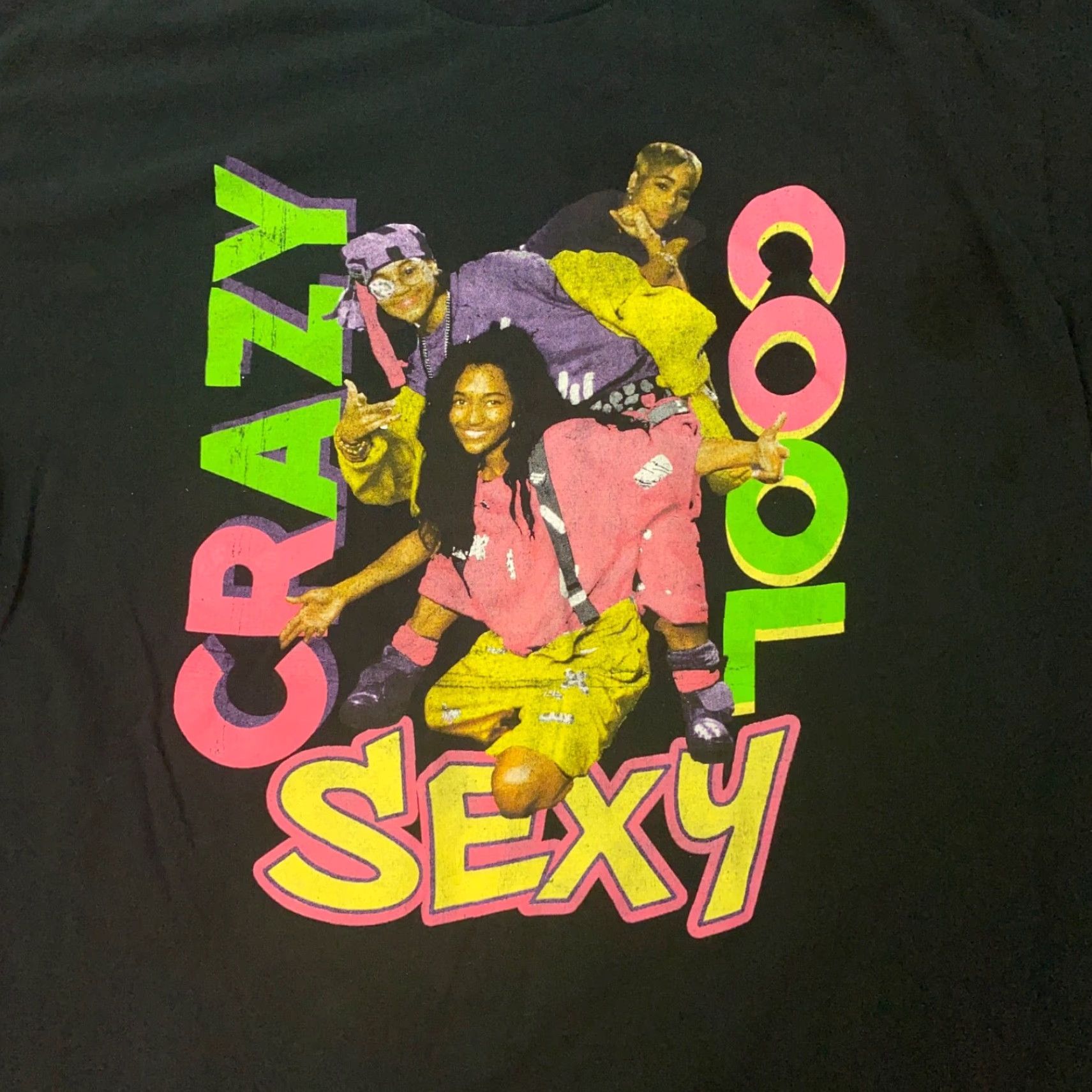 Vintage TLC Shirt Womens 2X Black Crazy Sexy Cool Album Tee Hip Hop Size XXL / US 16-18 / IT 52-54 - 2 Thumbnail