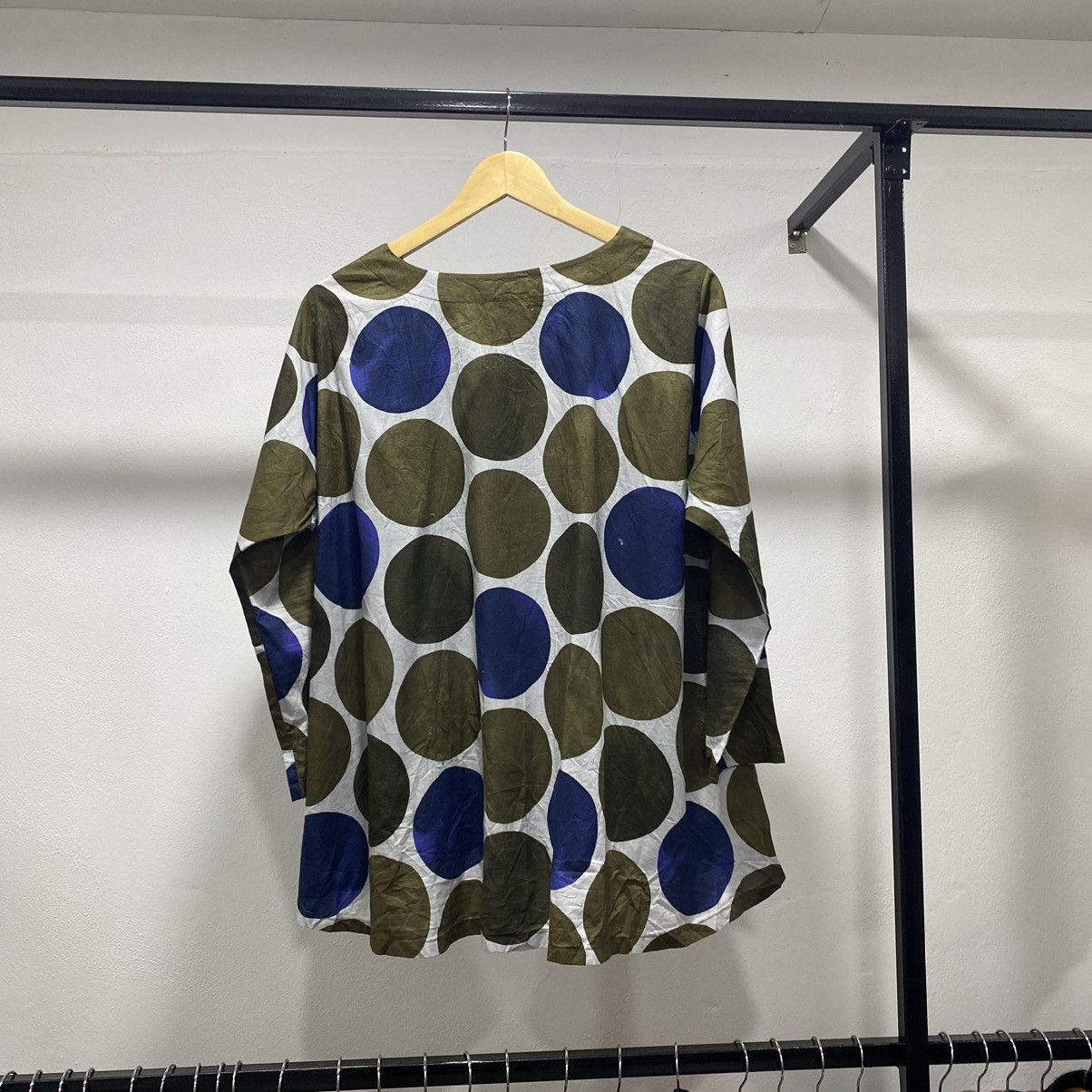 Designer × Japanese Brand Rare☠️ Sakura Japan Polkadot Designer Like Issey Miyake Size ONE SIZE - 8 Thumbnail