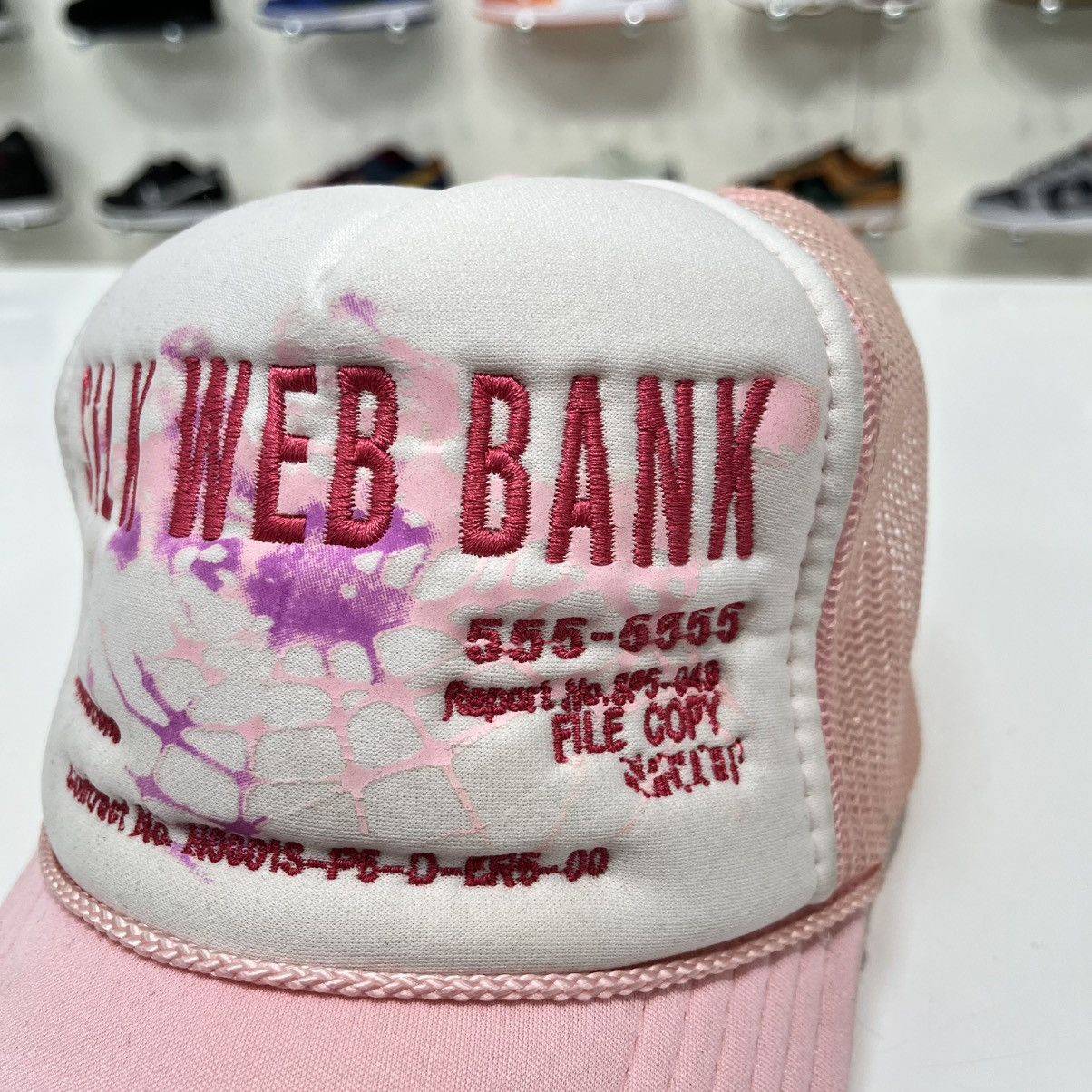 Sp5der SP5DER Trucker Cap Pink Size ONE SIZE - 6 Thumbnail