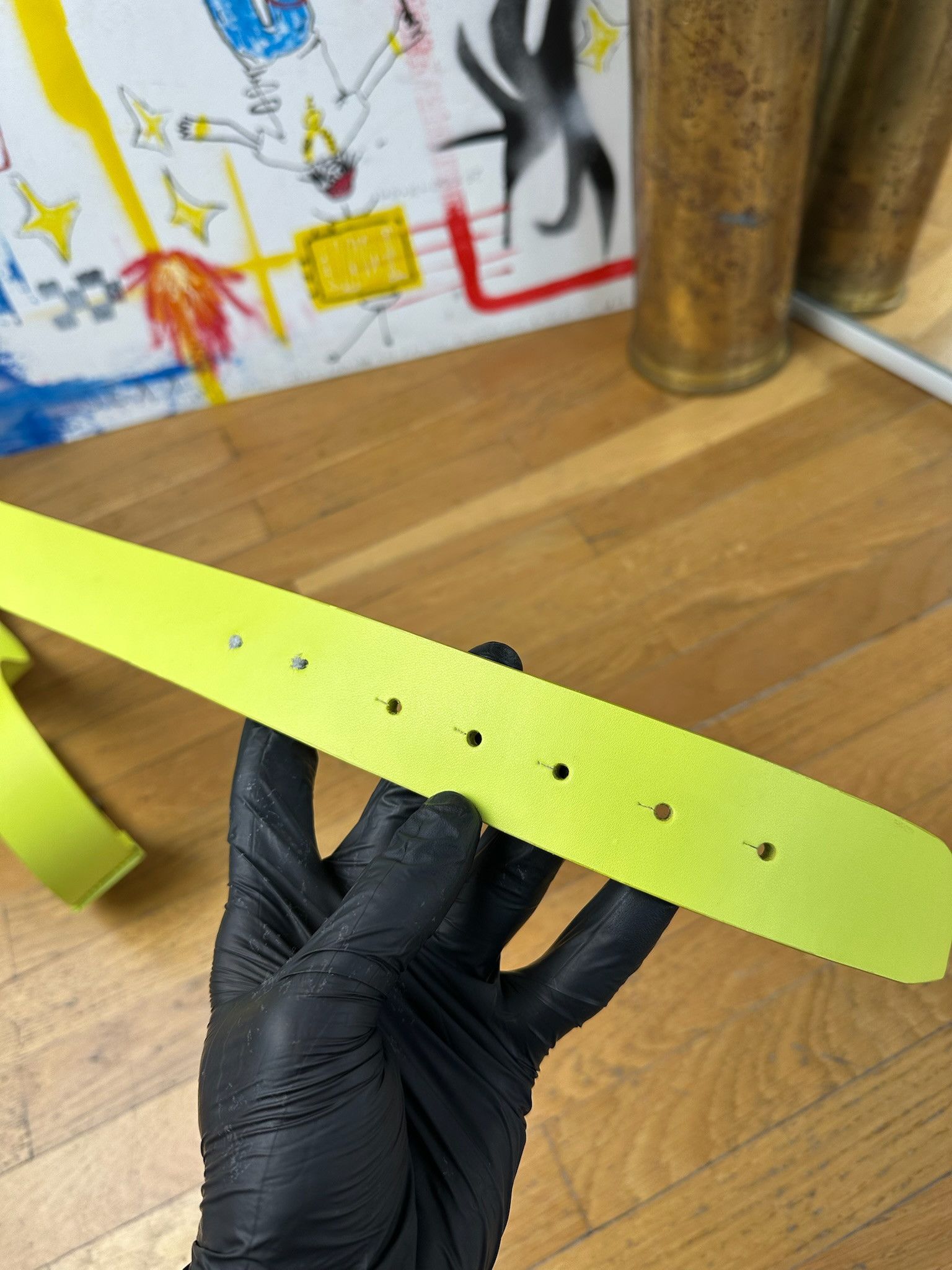 Nike VINTAGE NIKE BELT SWOOSH techno rave acid colour Size ONE SIZE - 8 Thumbnail